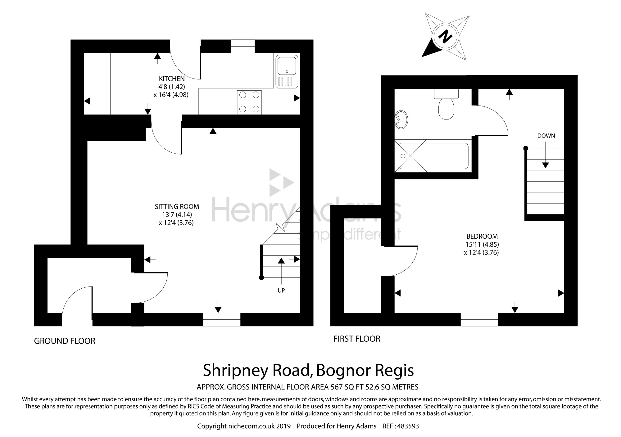 1 Bedrooms Terraced house for sale in Farm Cottages, Shripney Road, Bognor Regis PO22