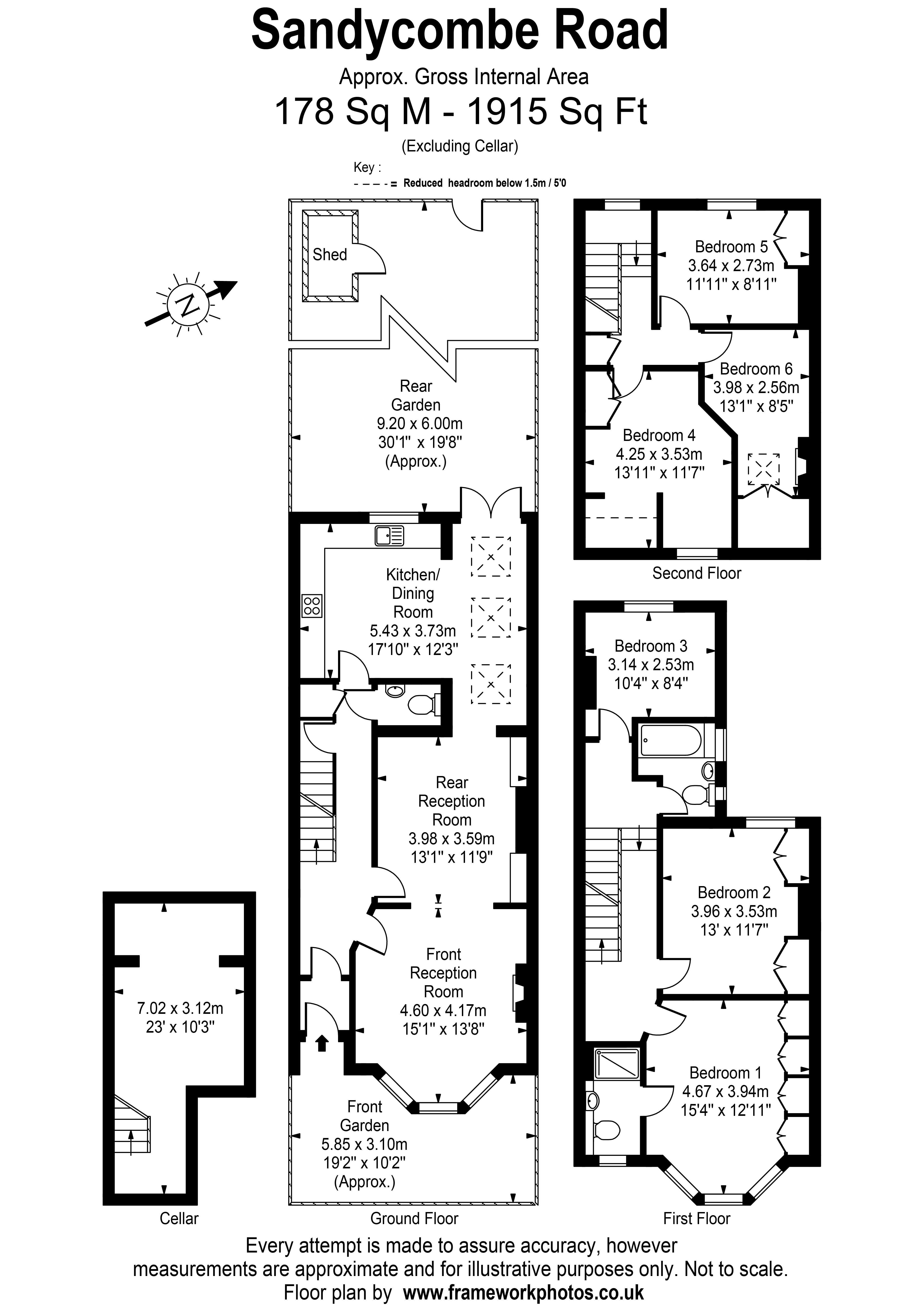 246, Sandycombe Road, Surrey floorplan