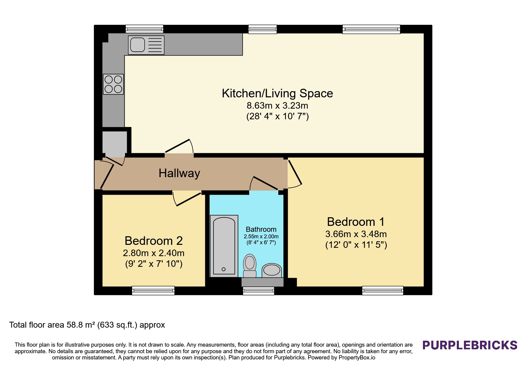 97, Charles Hayward Drive, Wolverhampton floorplan