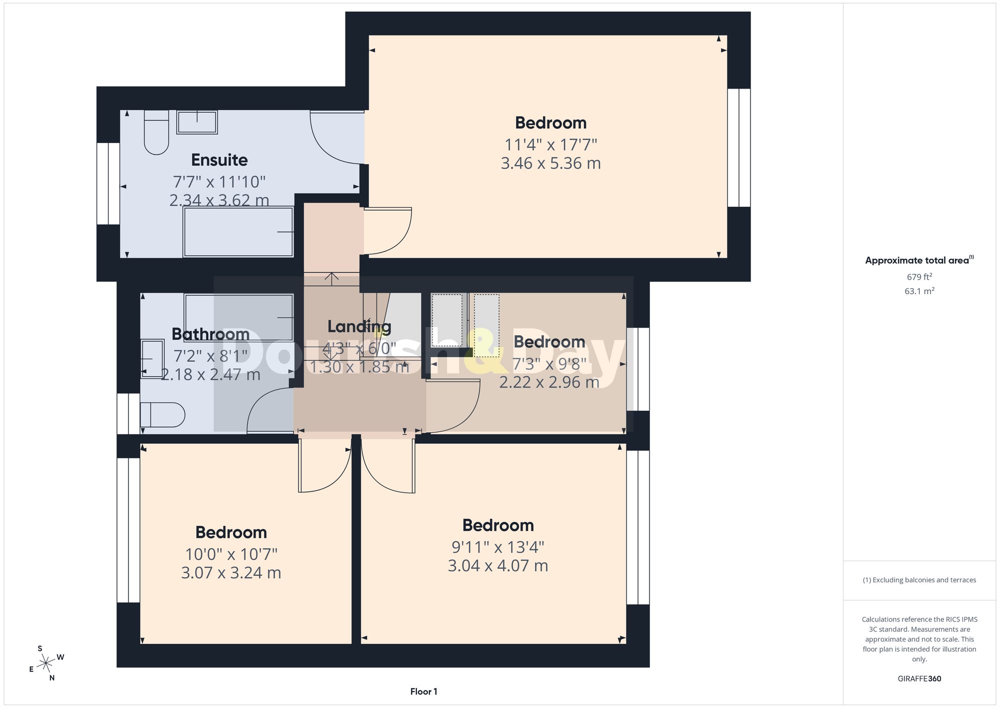 48 Mendip Avenue, Stafford floorplan