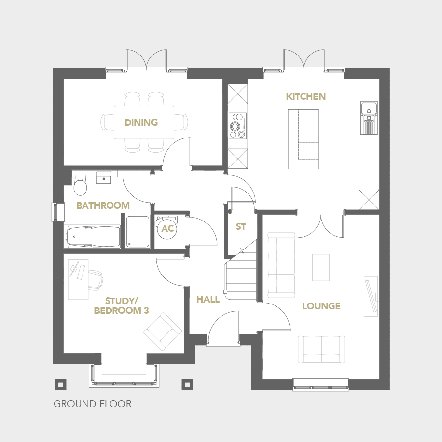 The Pembridge,31 Millstream Gardens,, The Pembridge,31 Millstream Gardens, Eardisley, floorplan