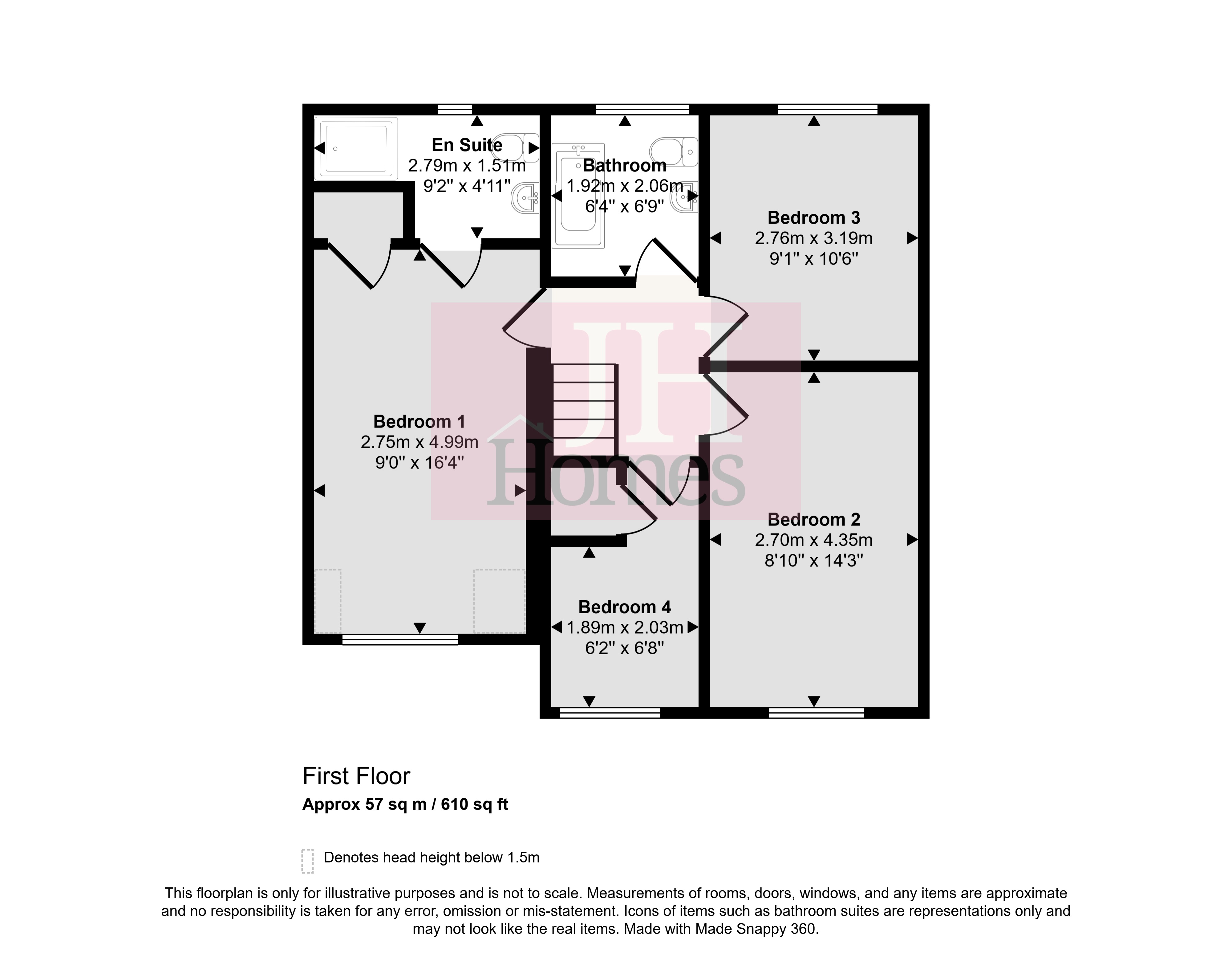 13, Ellis Wood, Ulverston floorplan