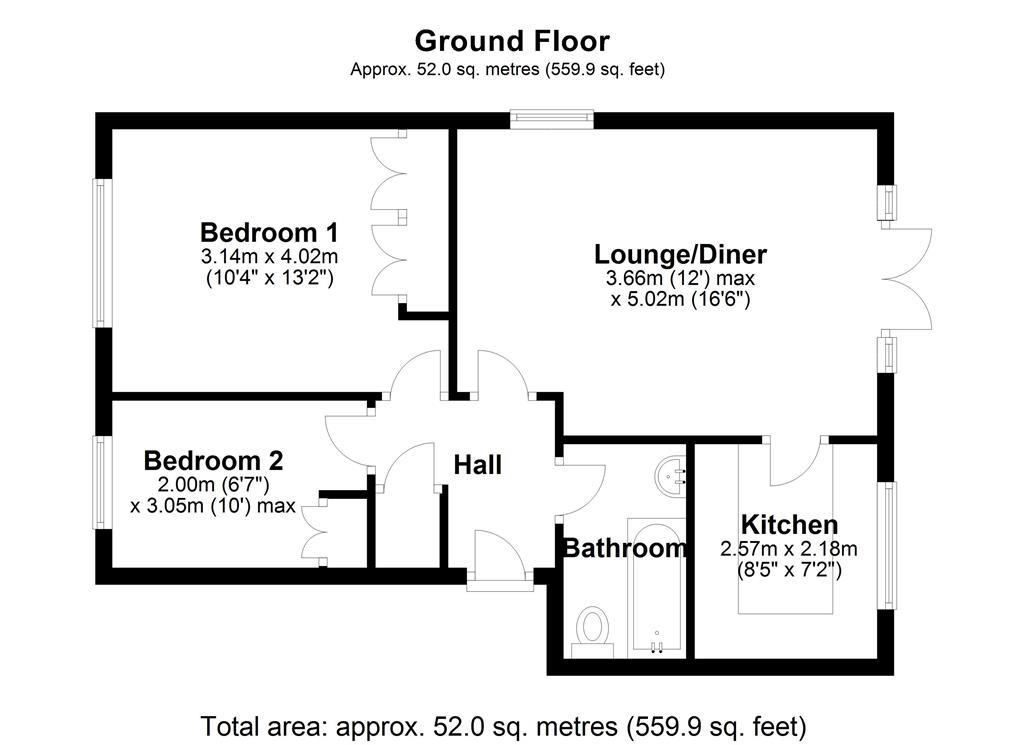 2 Bedrooms Flat for sale in Hadfield Close, Southall, Middlesex UB1