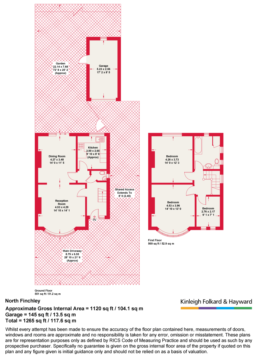 11, Walmington Fold, London floorplan