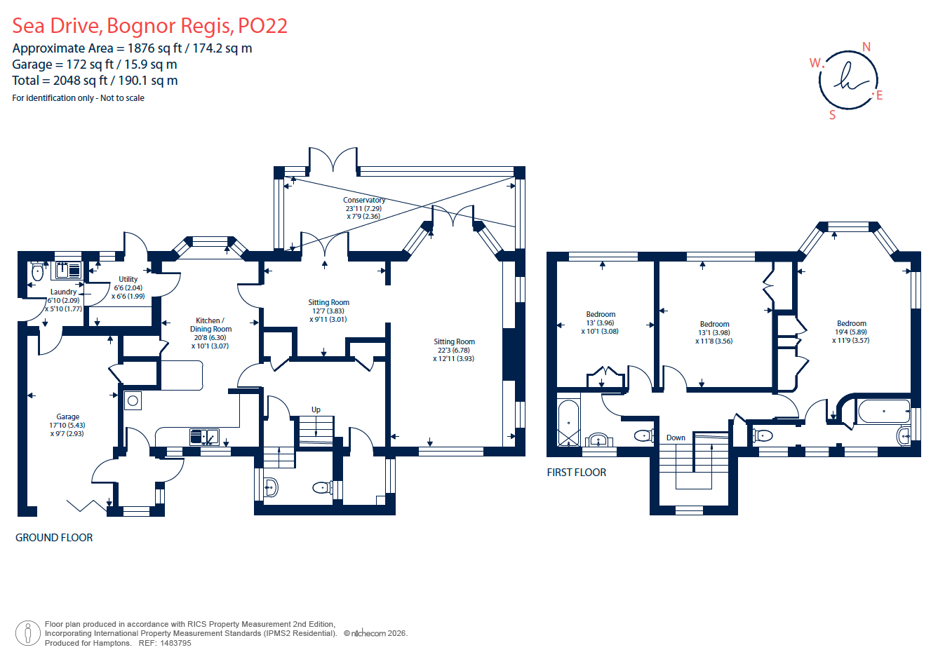 25, Sea Drive, Bognor Regis floorplan