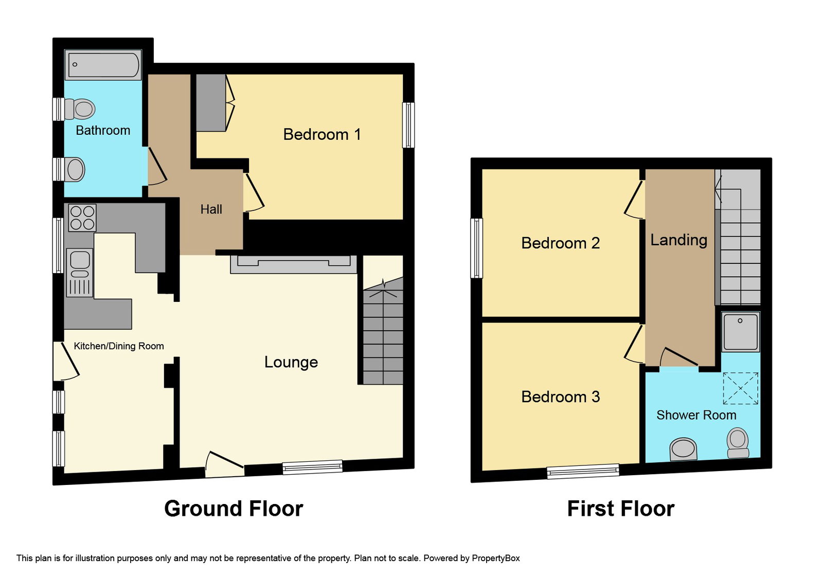 Rose Cottage, Minehead floorplan