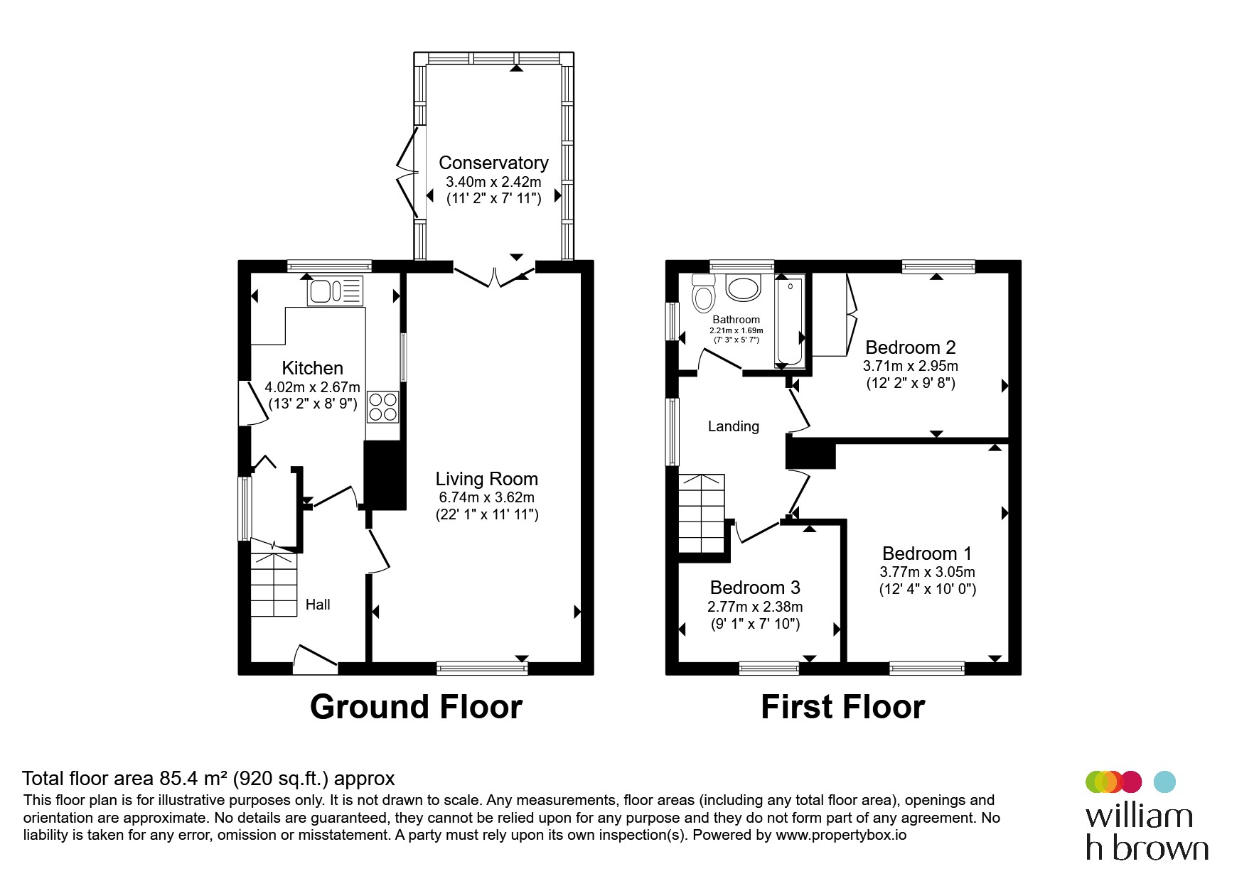 39, Monkswood Hill, Leeds floorplan