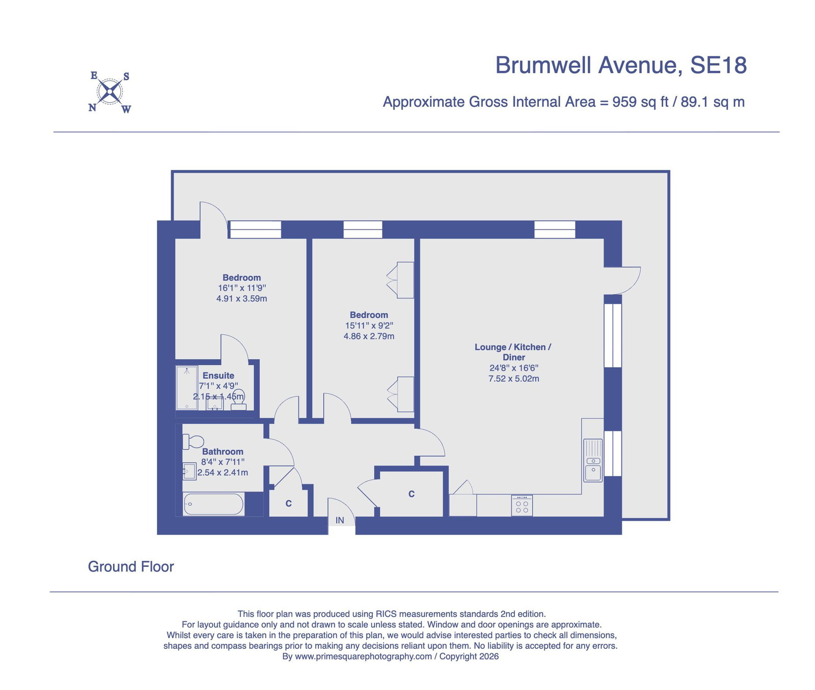 Augustine Court,5, Brumwell Avenue, London floorplan