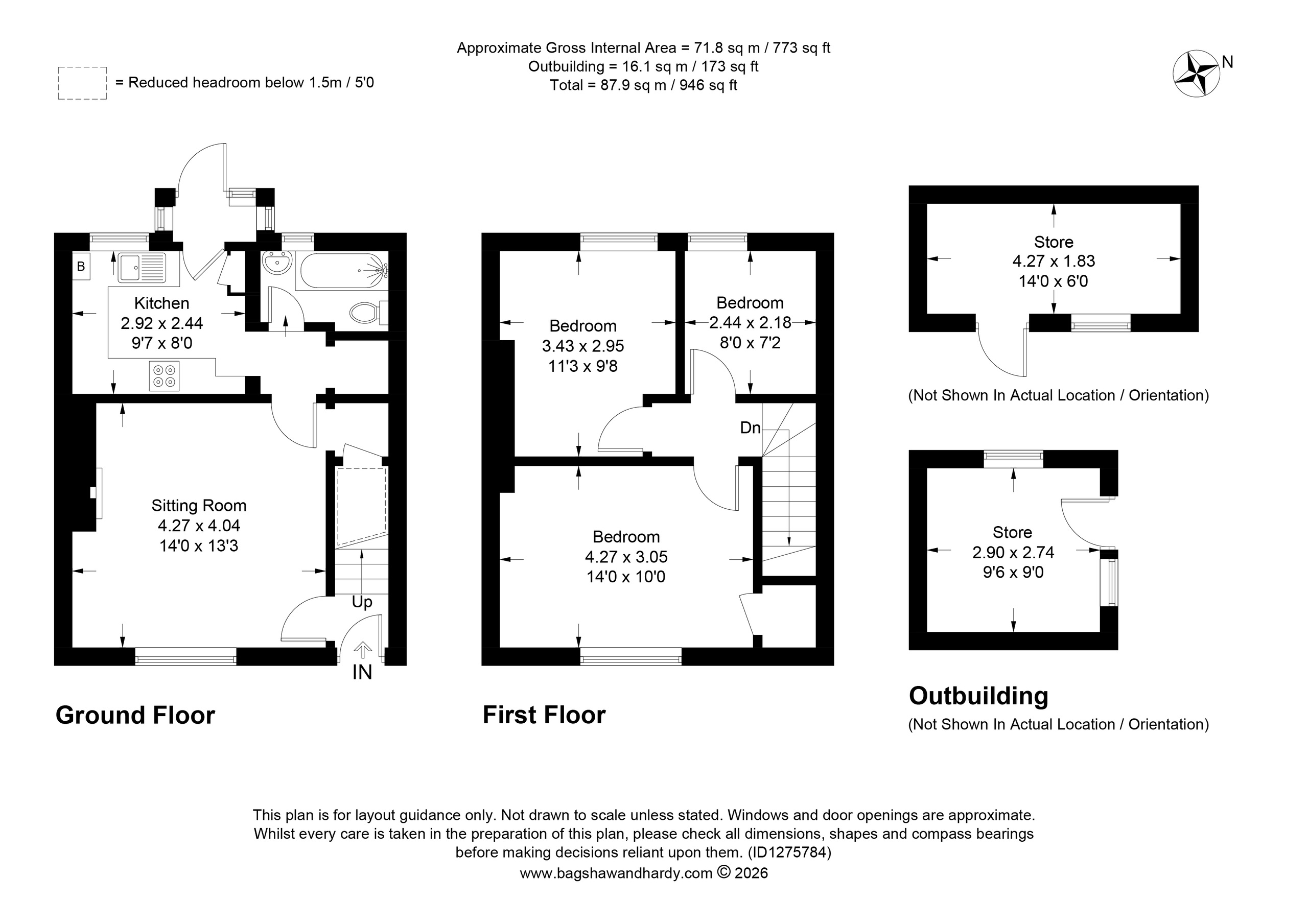 4 Park Terrace, Main Road, Sevenoaks floorplan