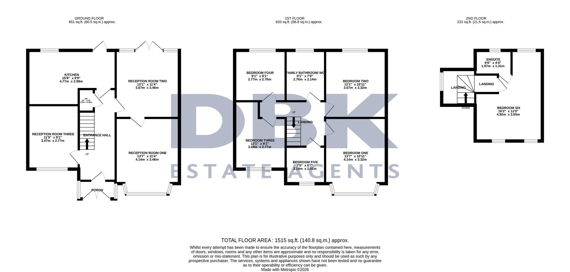 101, Park Road, Hounslow floorplan