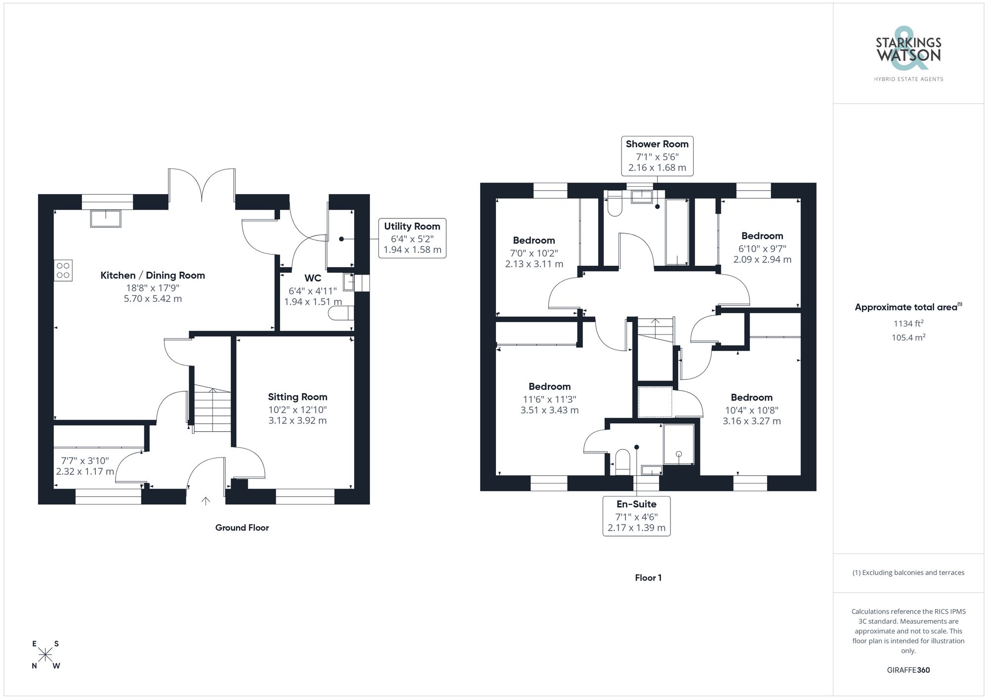 3 Clyde Way, Eye floorplan