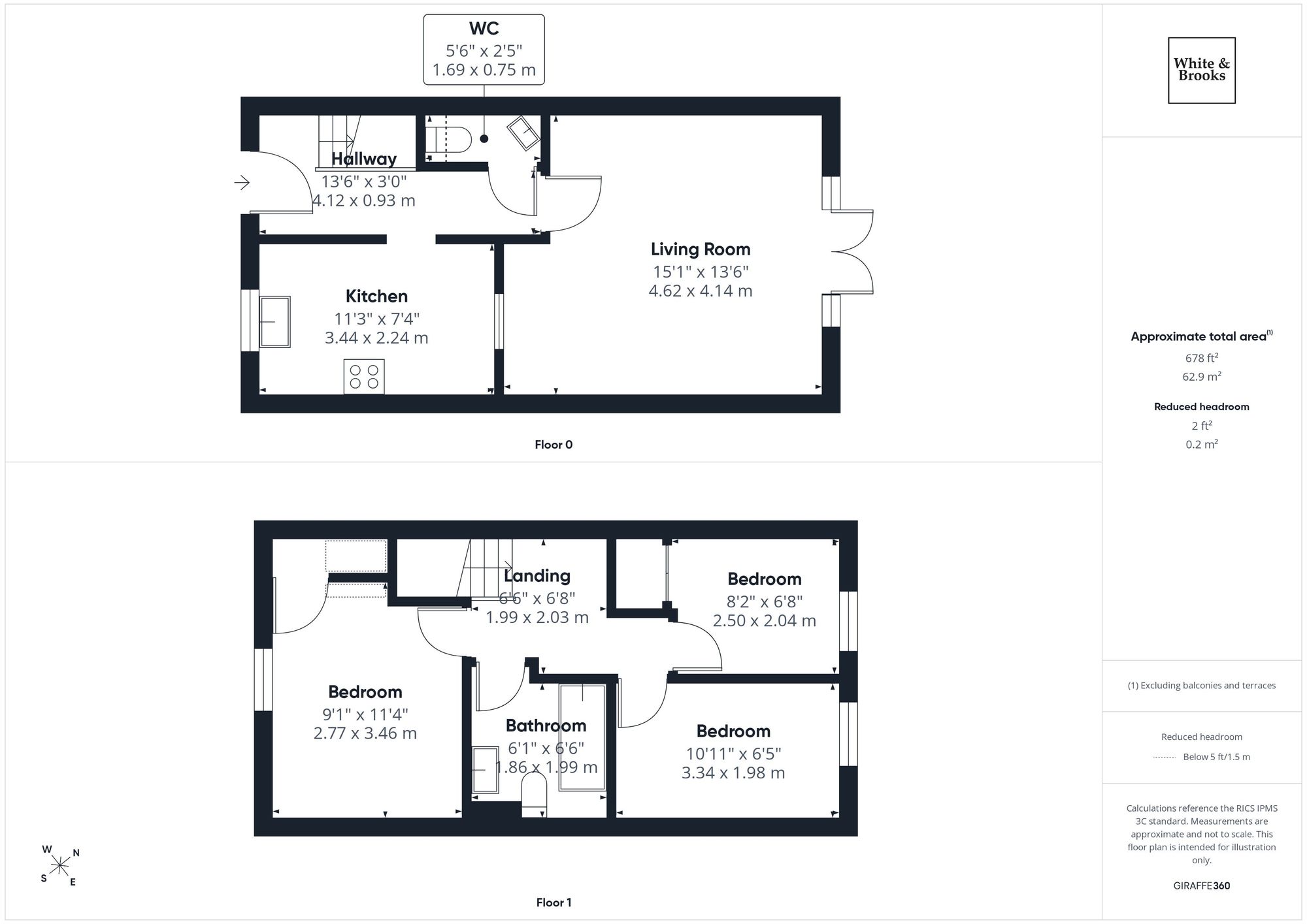 8 Hamilton Gardens, Chichester floorplan