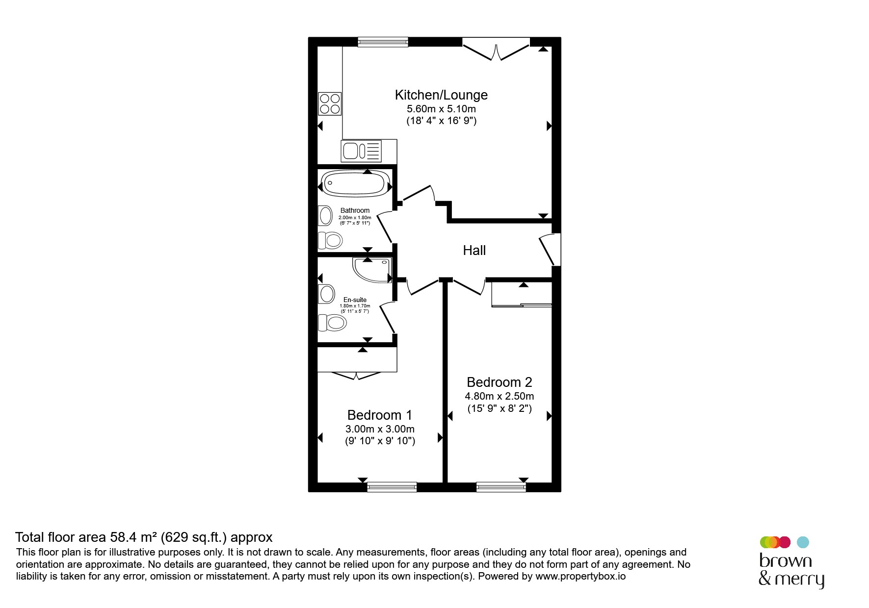 21, Hartwell House, Gibbs Couch, Watford floorplan