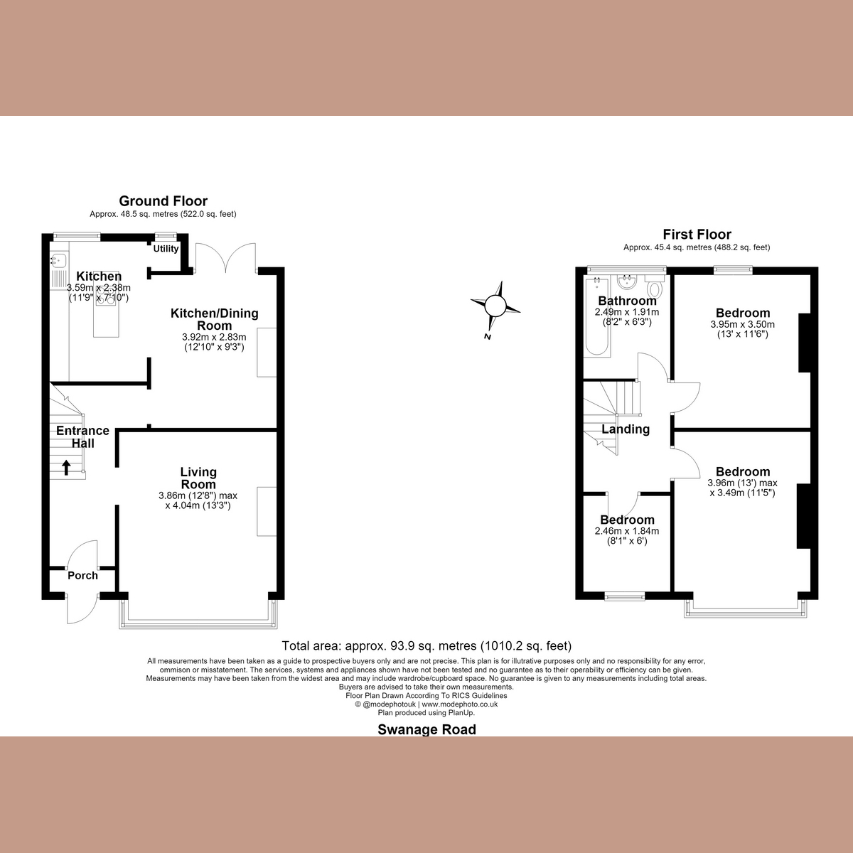 38, Swanage Road, Southend-on-sea floorplan