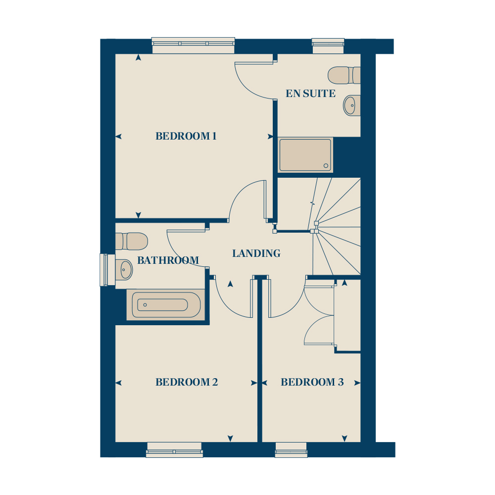 299, Moss View Road, Partington floorplan