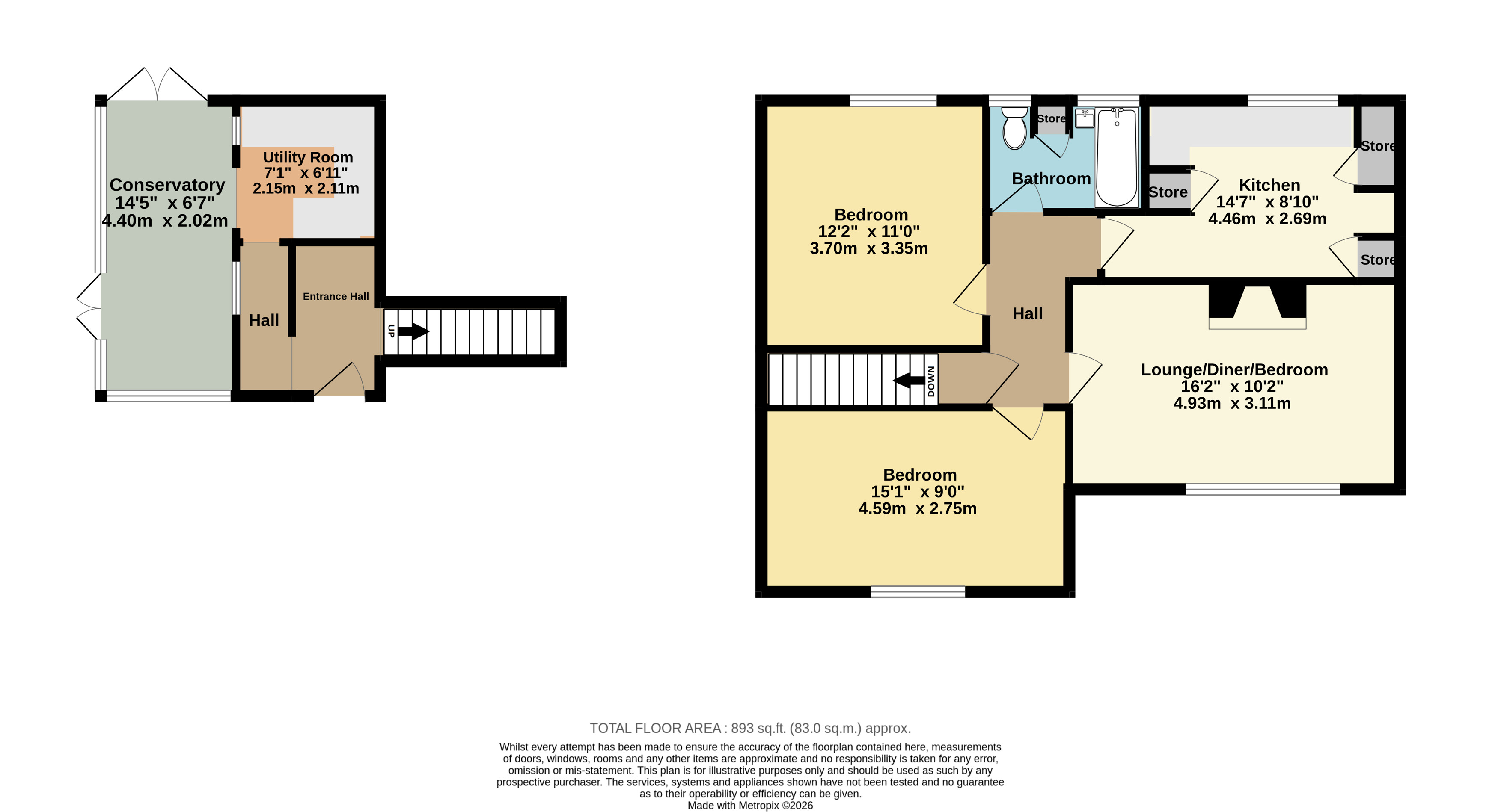 1, Orchard Close, Canterbury floorplan