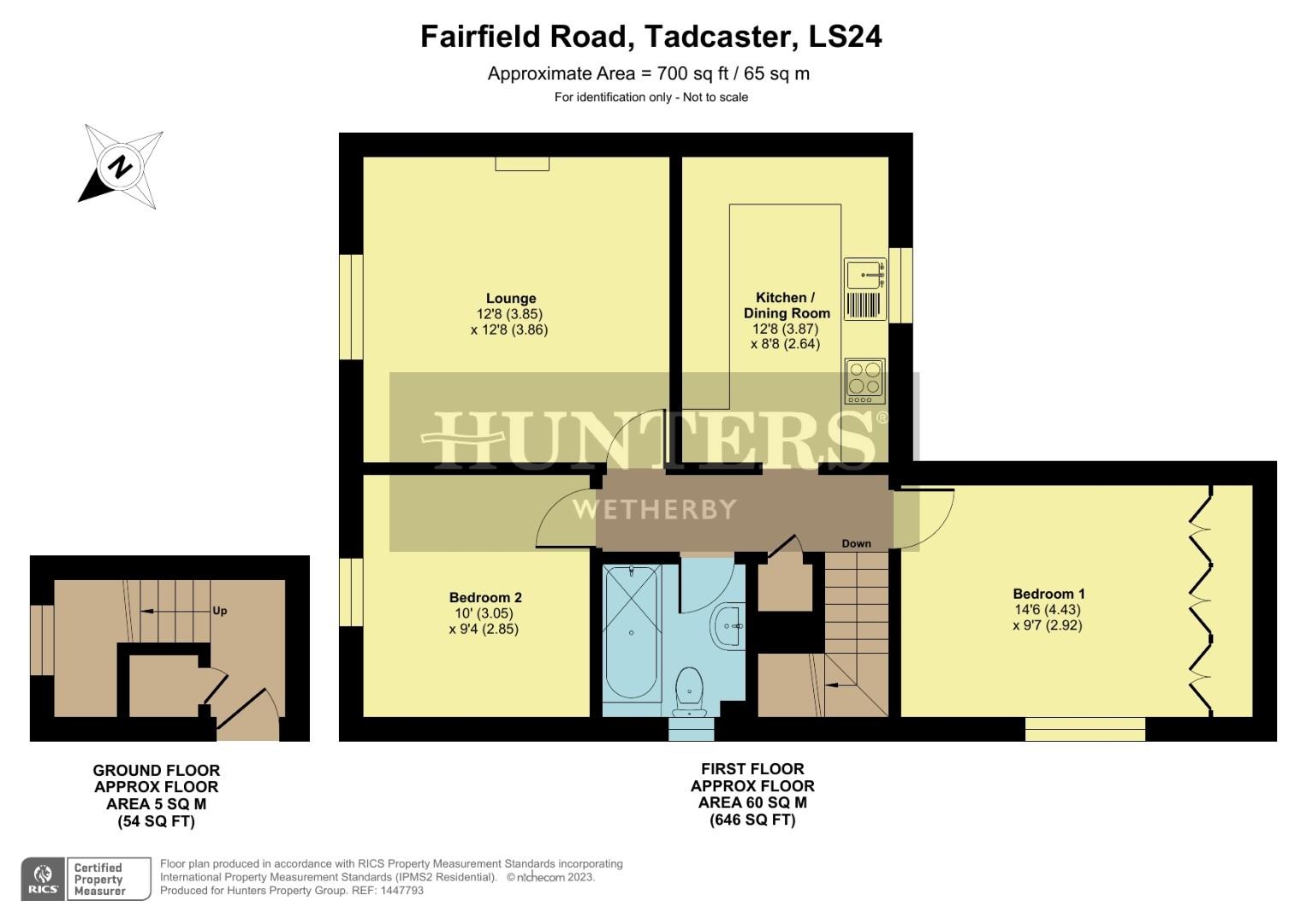 14, Fairfield Road, Tadcaster floorplan