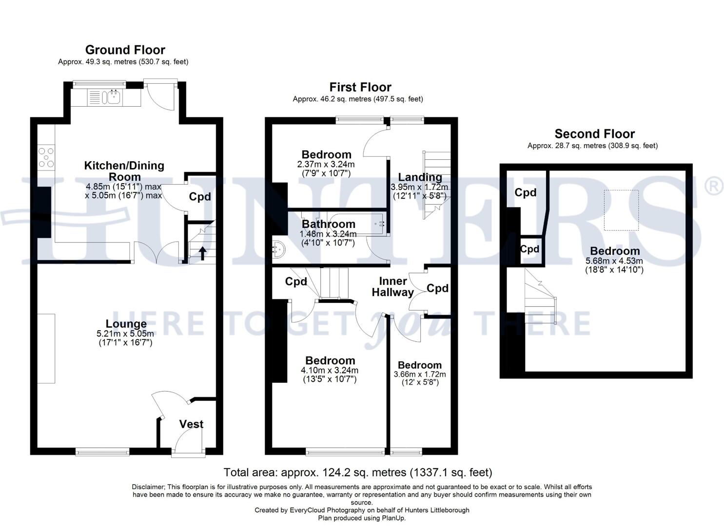 98, Ramsden Road, Rochdale floorplan