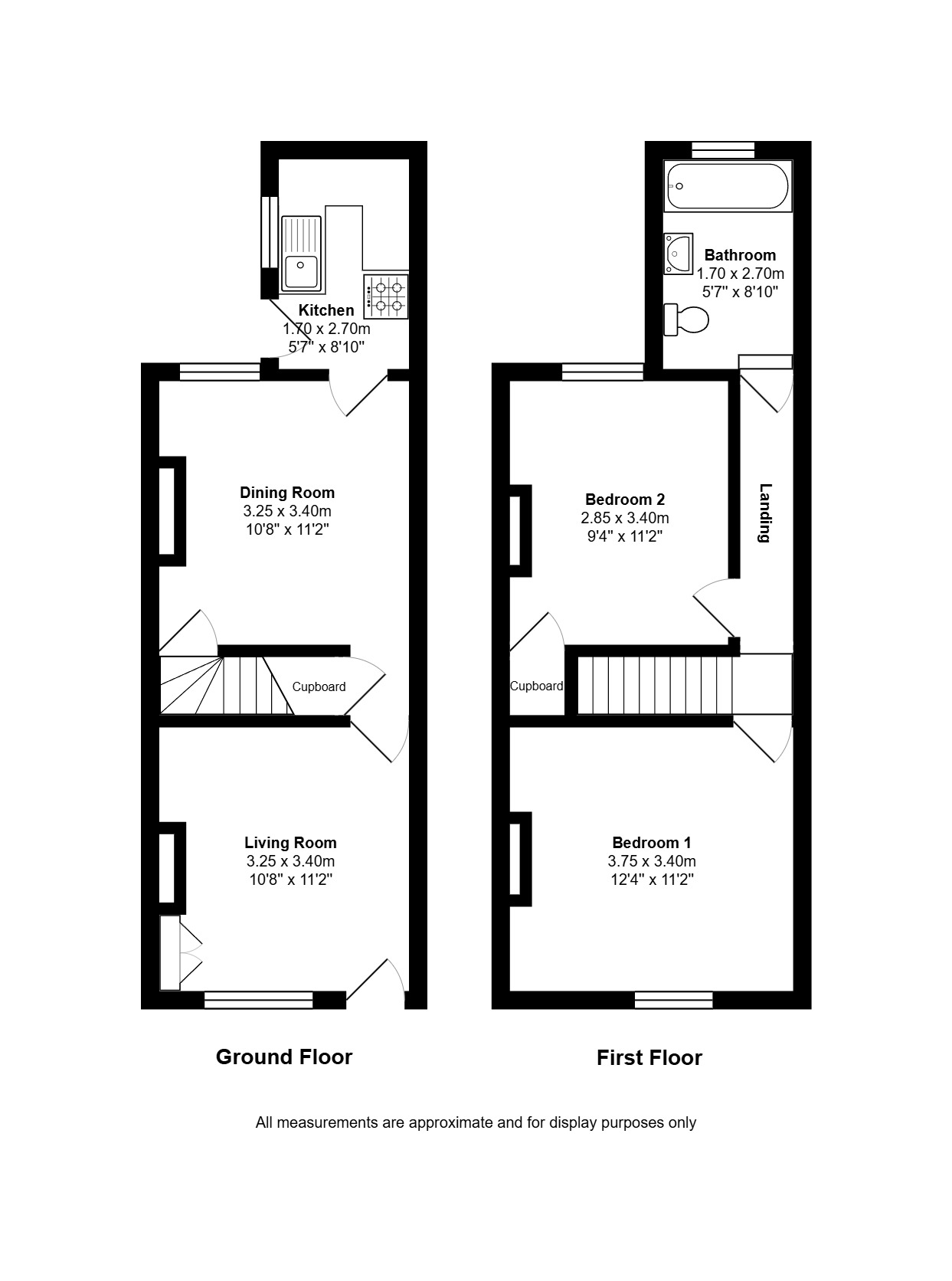 134, Brandon Street, Leicester floorplan