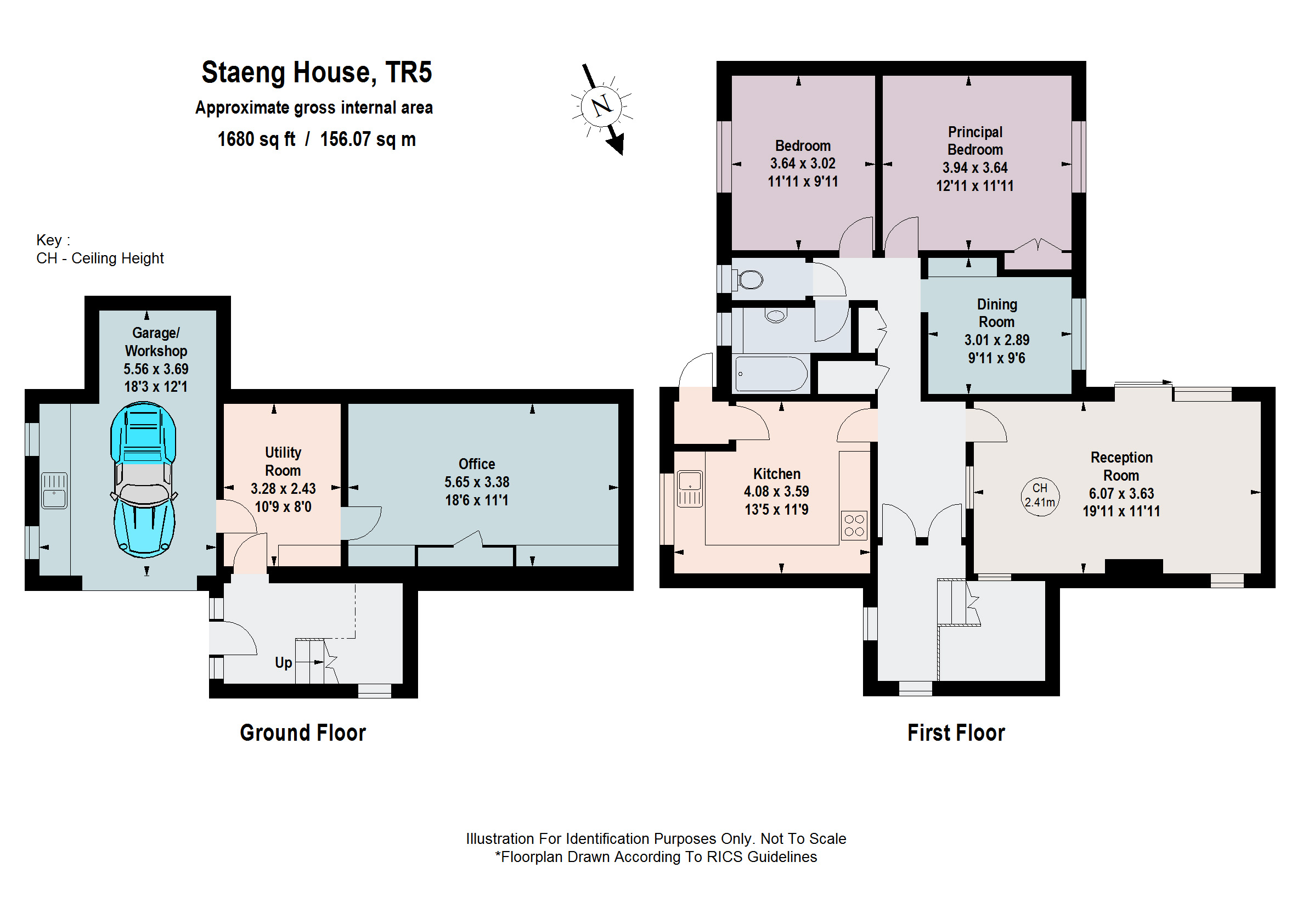 Staeng House,, Water Lane, Cornwall floorplan