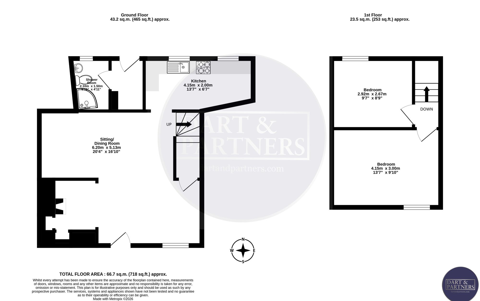 5 Exeter Road, Dawlish floorplan