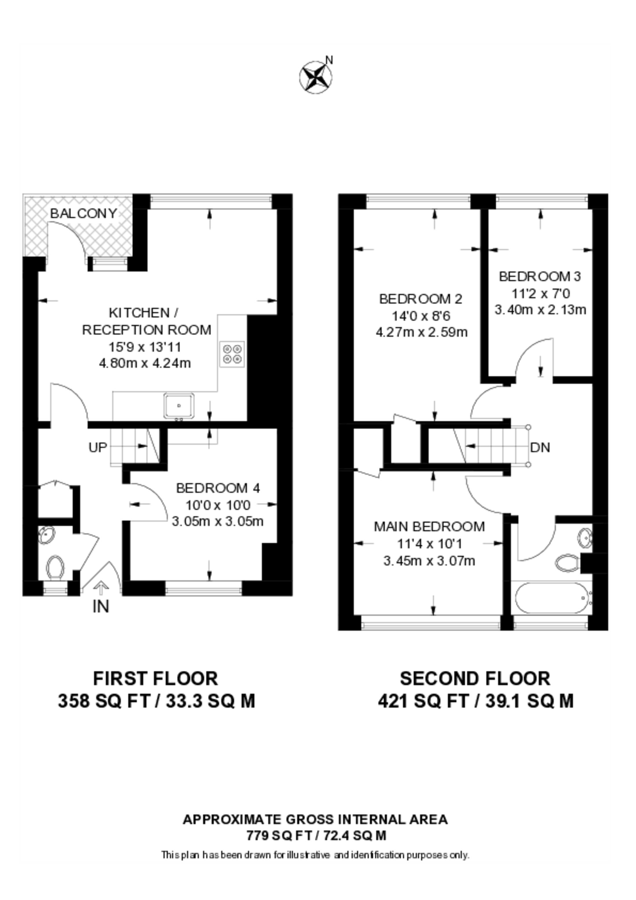 Alton Road, Putney floorplan