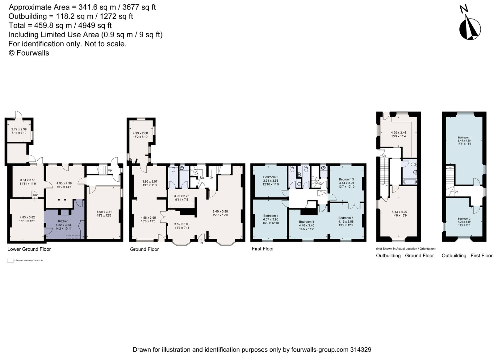 Five Horseshoes House,, Remenham Hill, Henley-on-Thames floorplan
