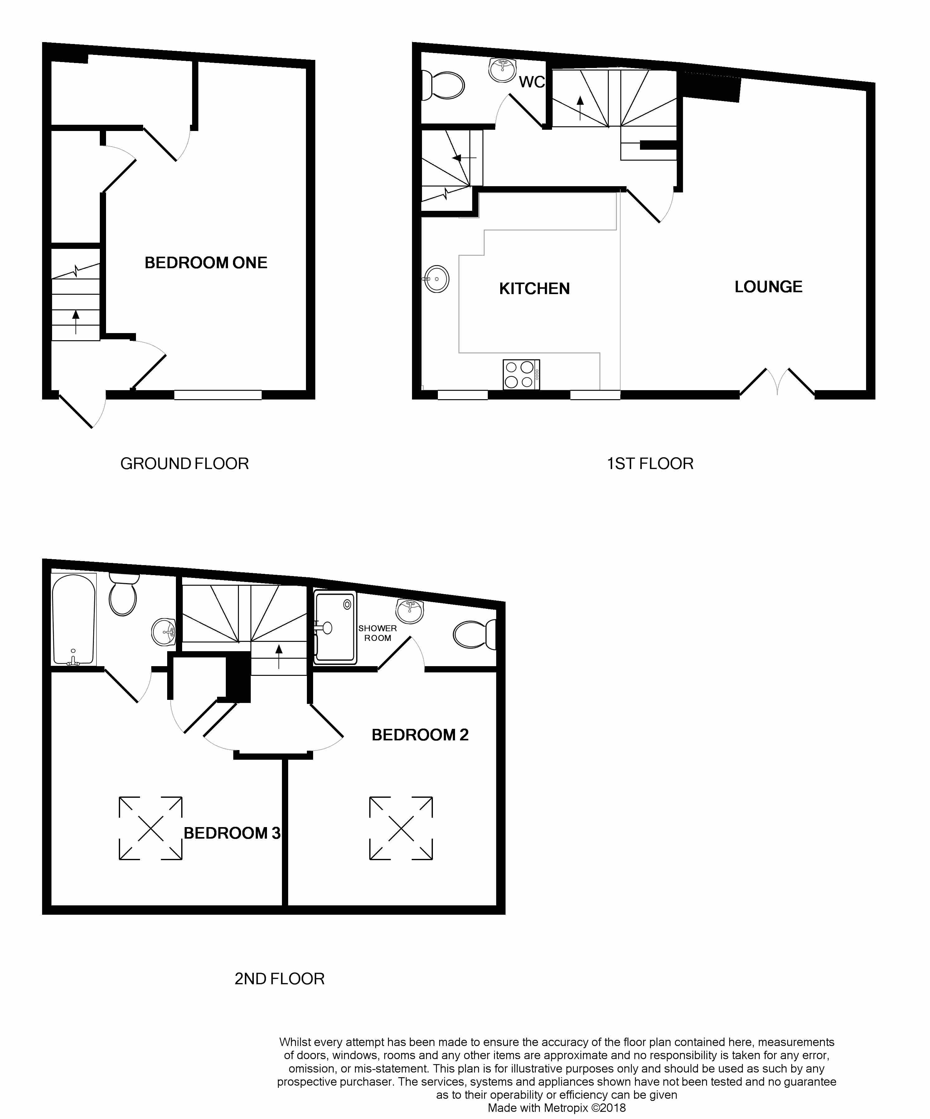 3 Bedrooms Terraced house to rent in Birtwistles Yard, Skipton BD23