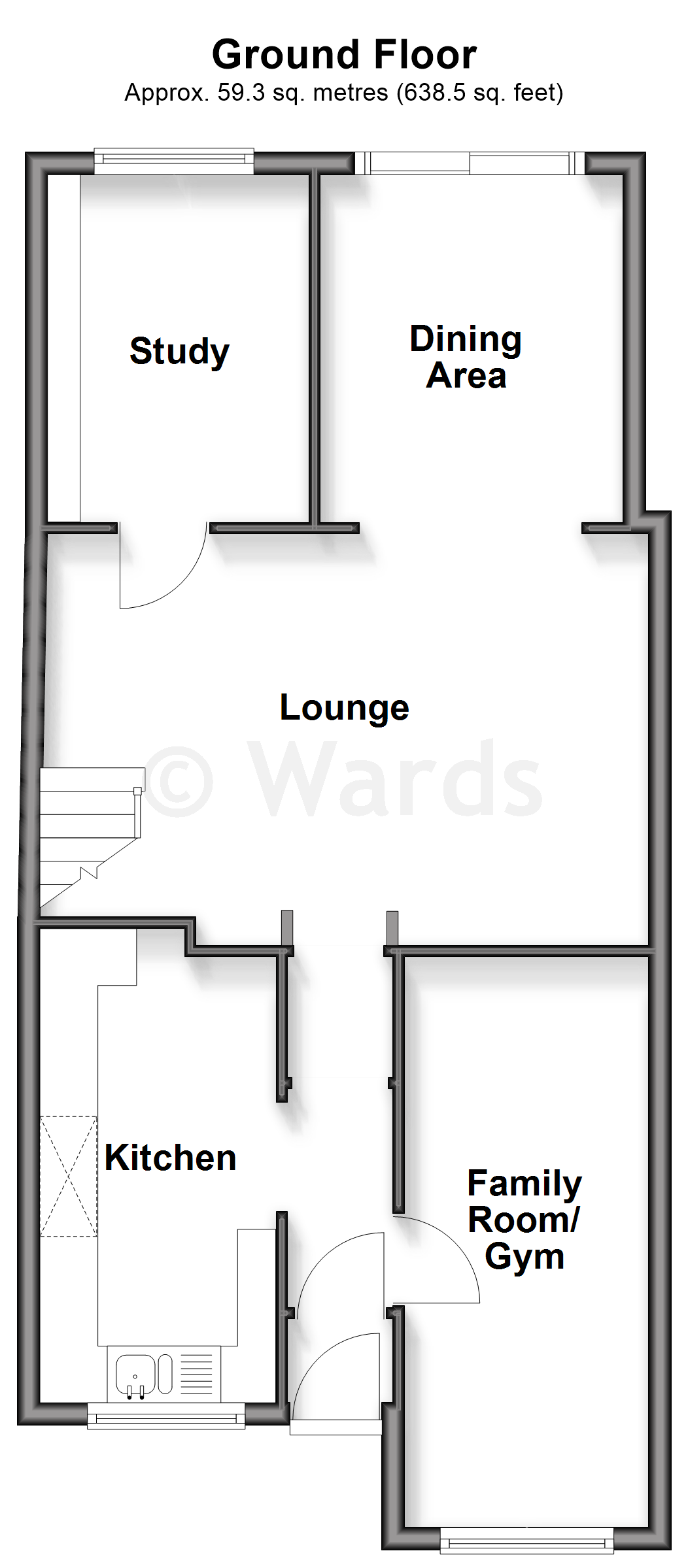 3, Coventry Close, Rochester floorplan