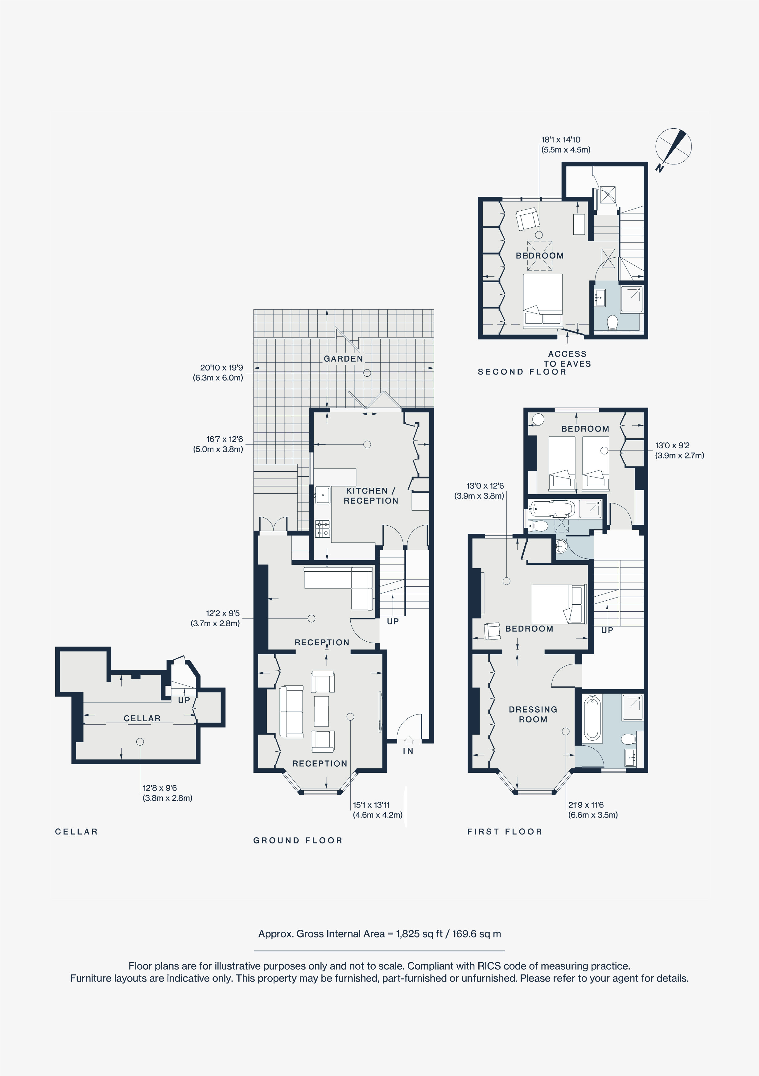 SL, 4, Dunmore Road, London floorplan