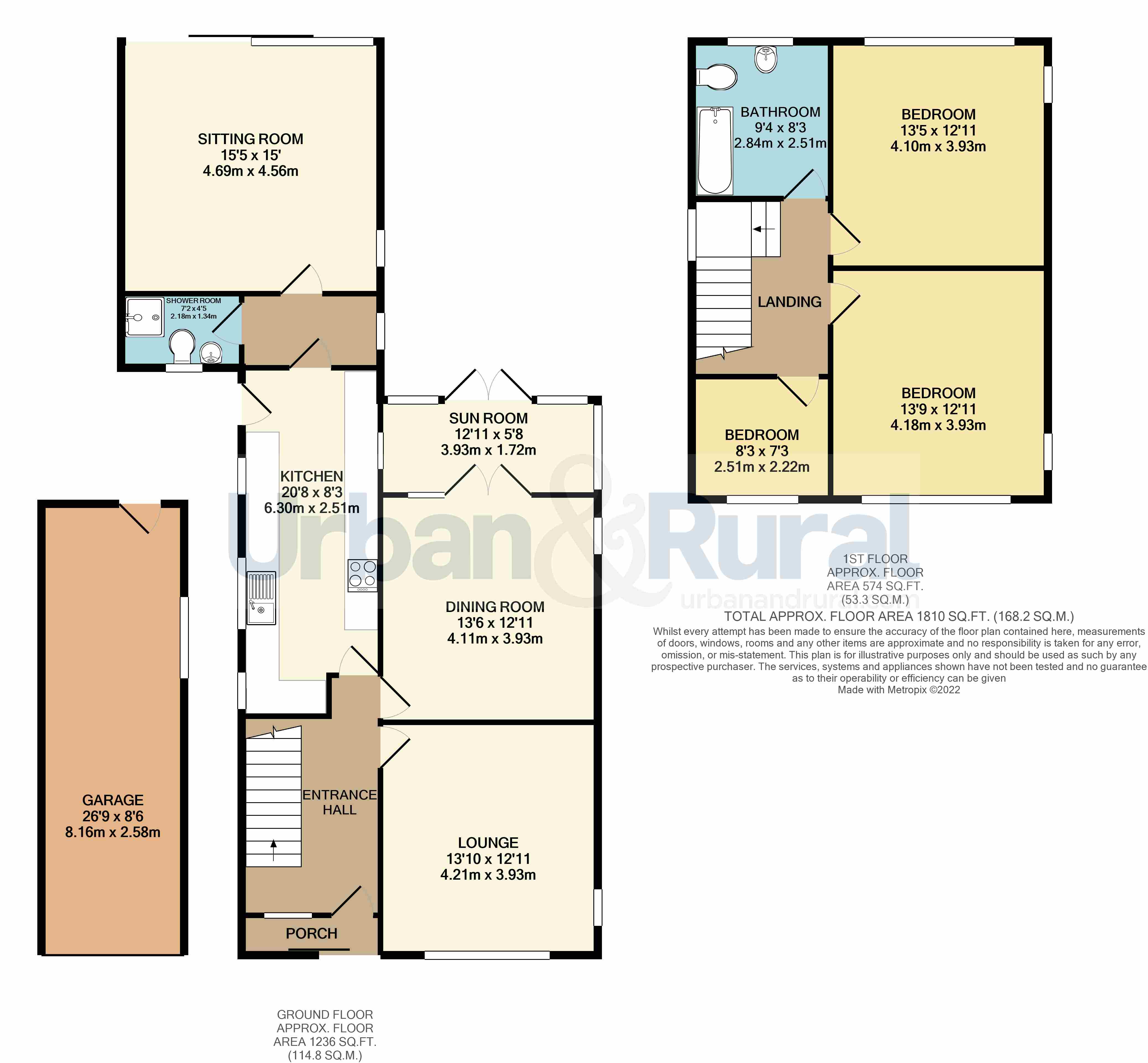 Northampton Road, Bromham, Bedford, Bedfordshire MK43, 3 bedroom