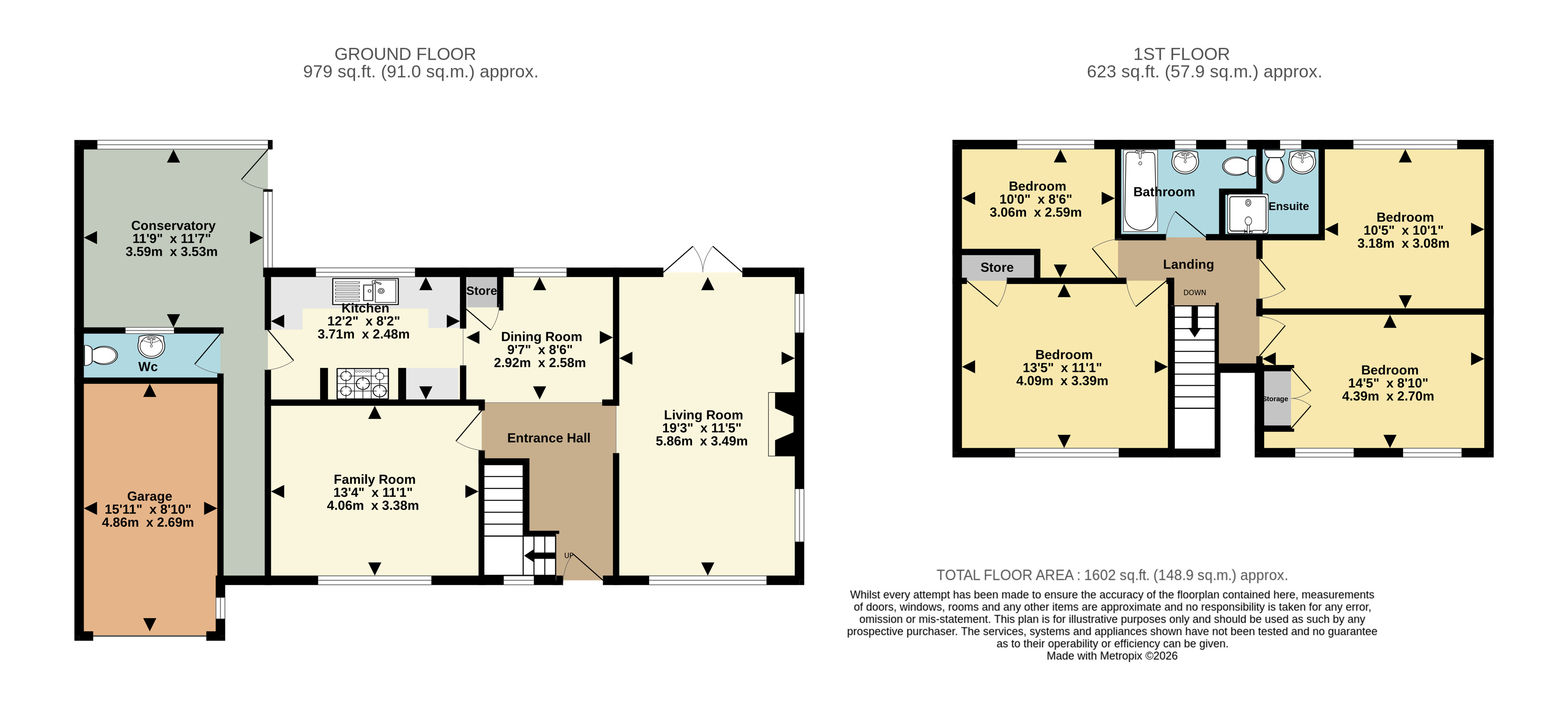 66, Blean Common, Canterbury floorplan
