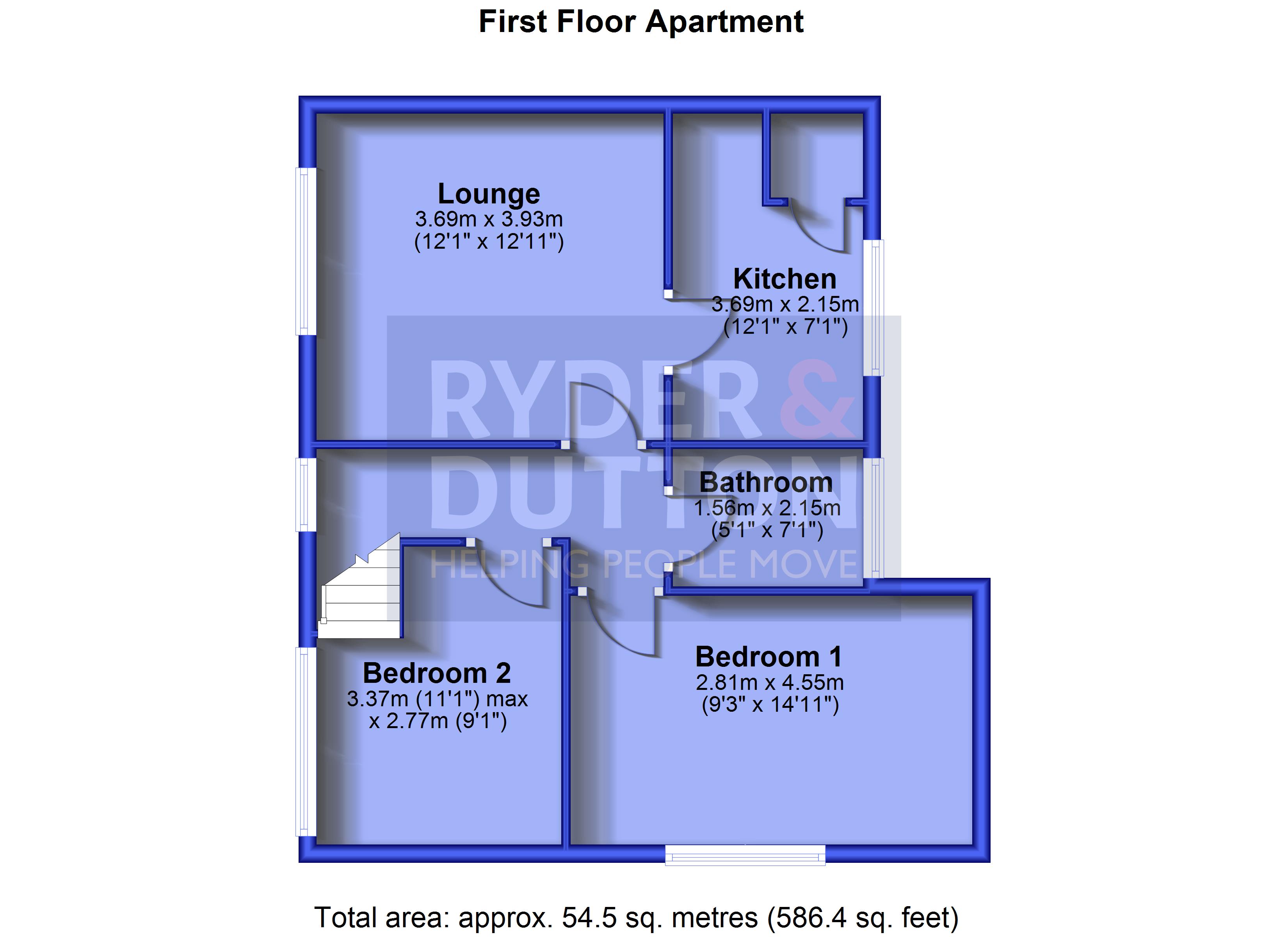 113, Heyside, Oldham floorplan