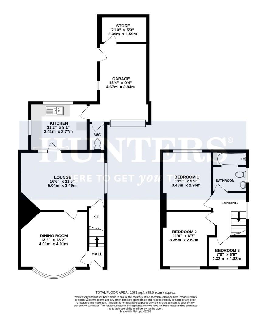 Albert Street, Cannock floorplan