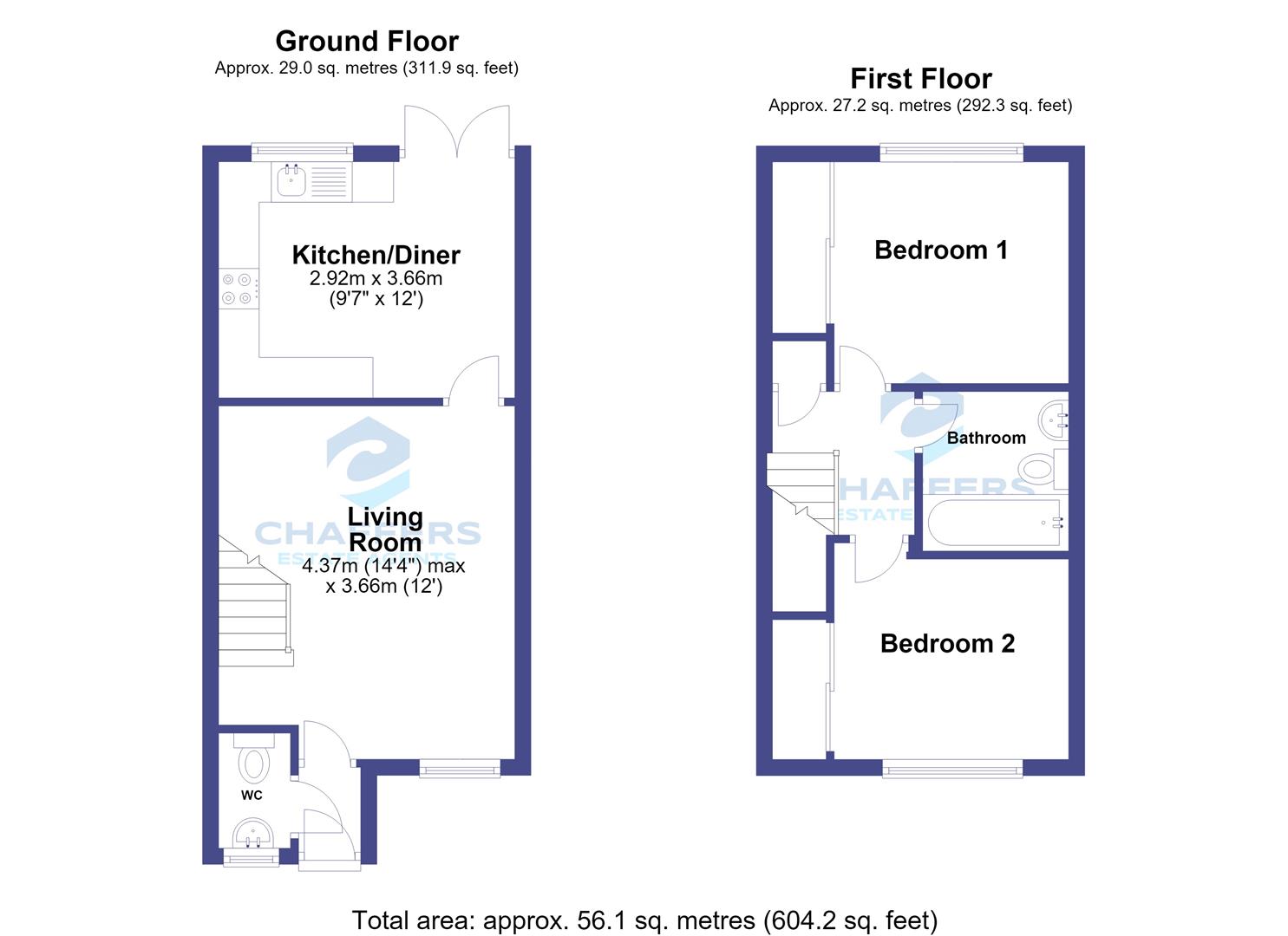 24, Woodsage Drive, Gillingham floorplan