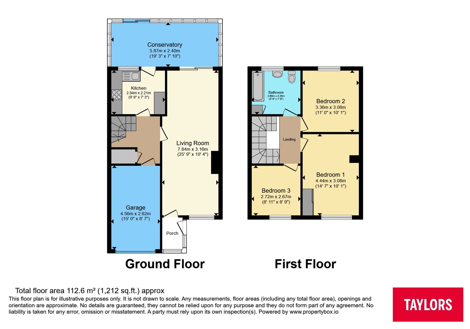 525, Harlestone Road, Northamptonshire floorplan