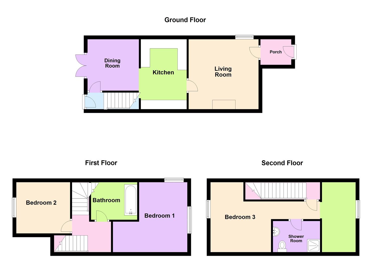 115, High Street, Portland floorplan