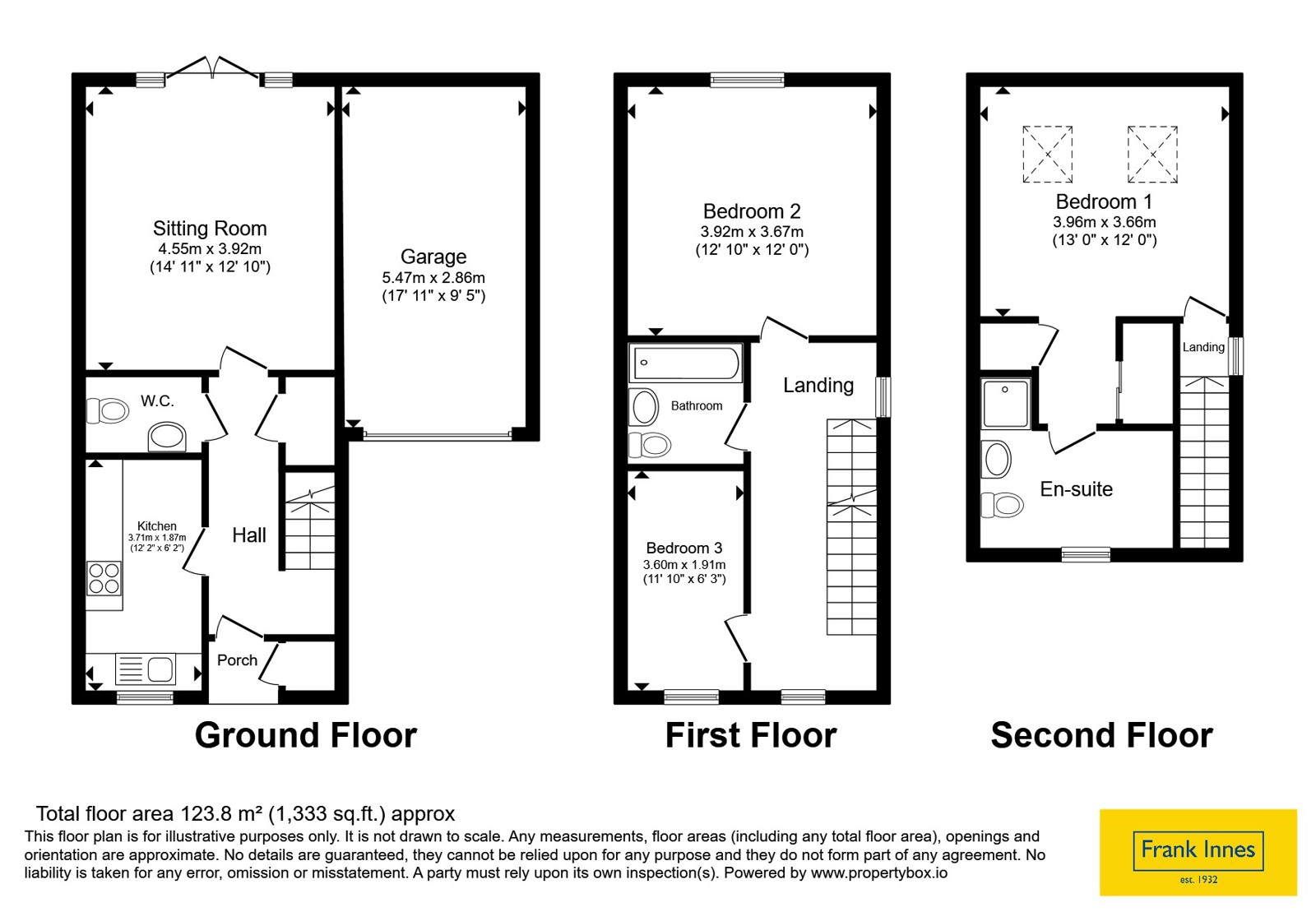 93, Caroline Court, Staffordshire floorplan