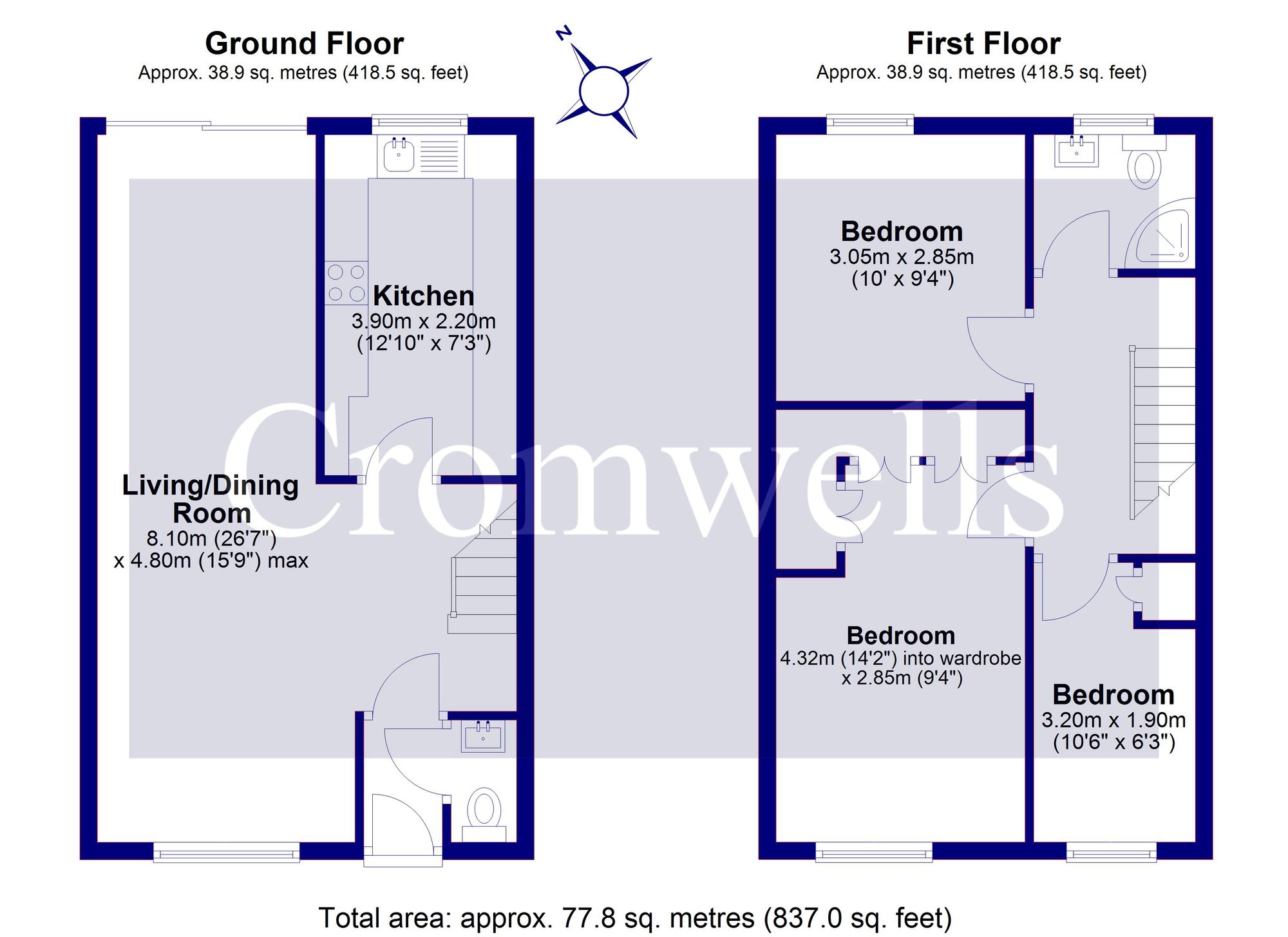 6 The Green, Tadworth floorplan