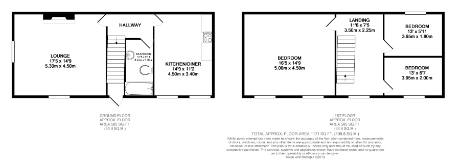 3 Bedrooms Terraced house to rent in River Street, Haworth, Keighley, West Yorkshire BD22