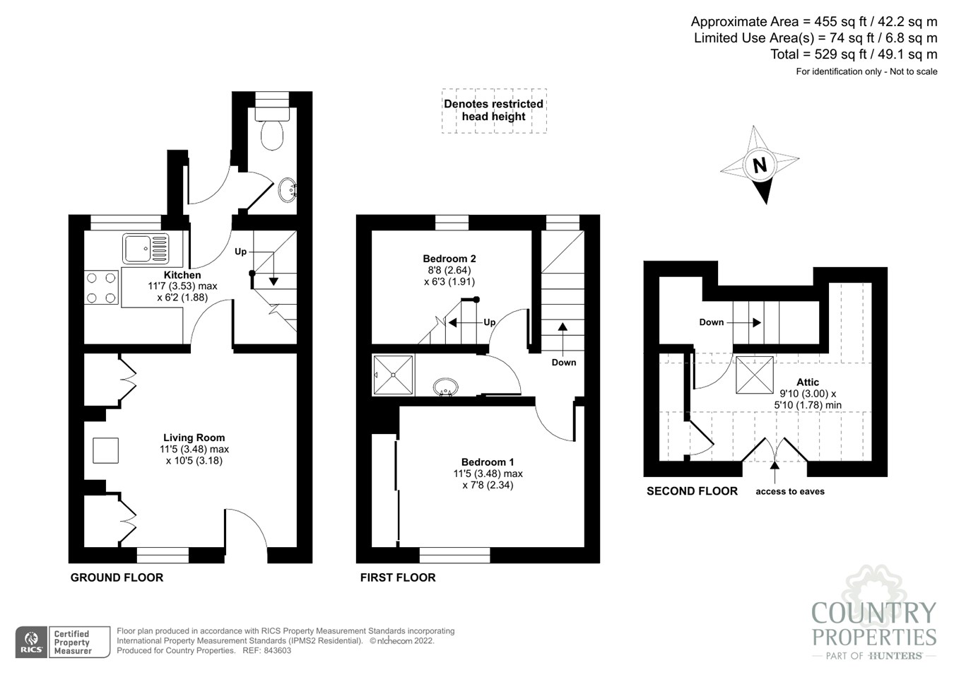 Church Street, Shillington SG5, 2 bedroom terraced house for sale