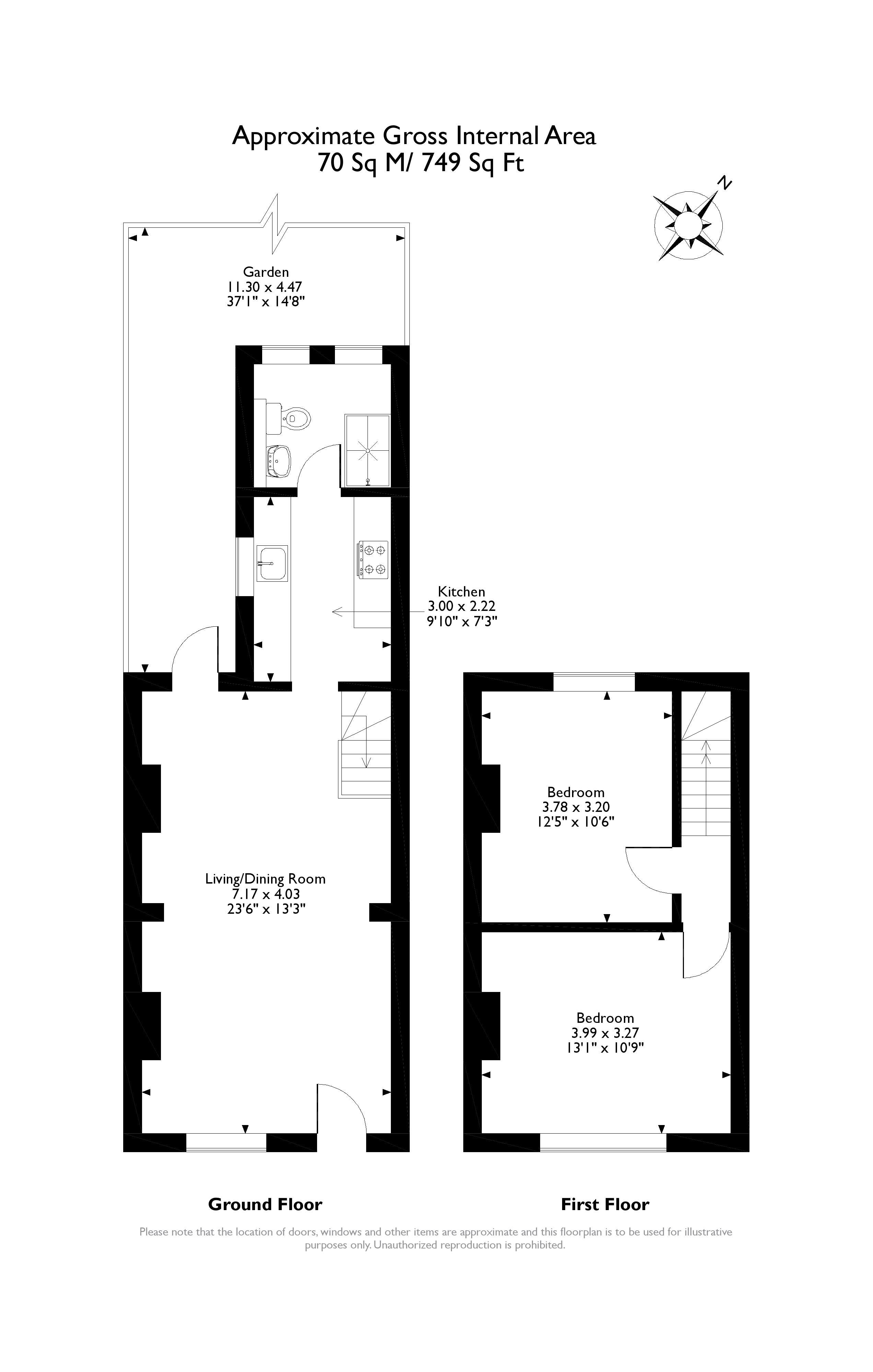 2 Bedrooms End terrace house for sale in Park Road, Chislehurst BR7