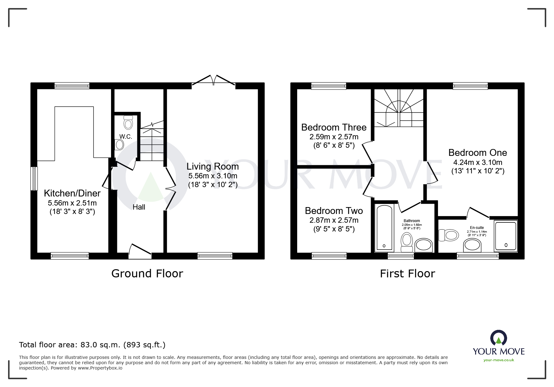 10, Scarcliffe Terrace, Mansfield floorplan