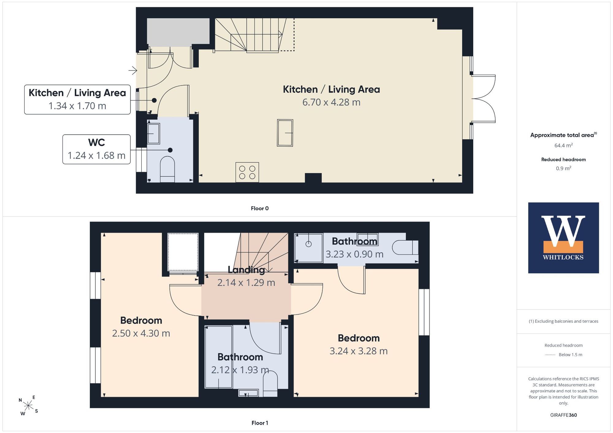 4 Baler Grove, Bognor Regis floorplan