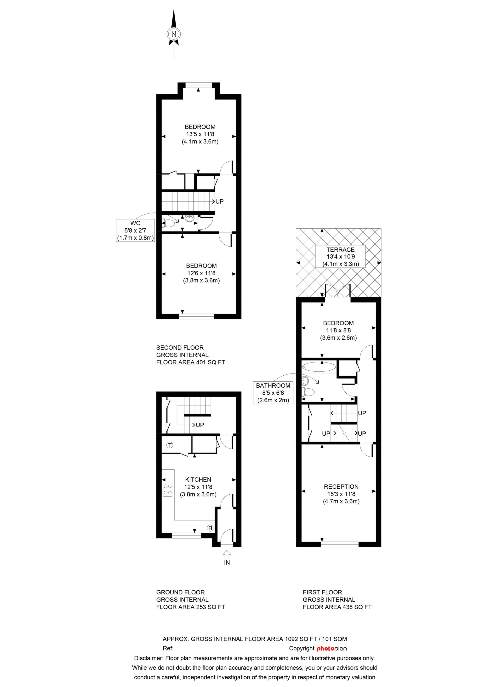 McDermott Close, Clapham Junction, SW11 floorplan