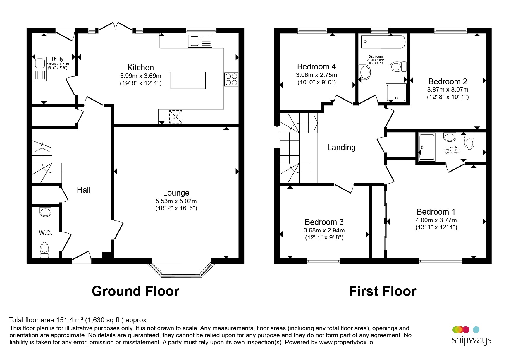 17, Wribbenhall Gardens, Bewdley floorplan