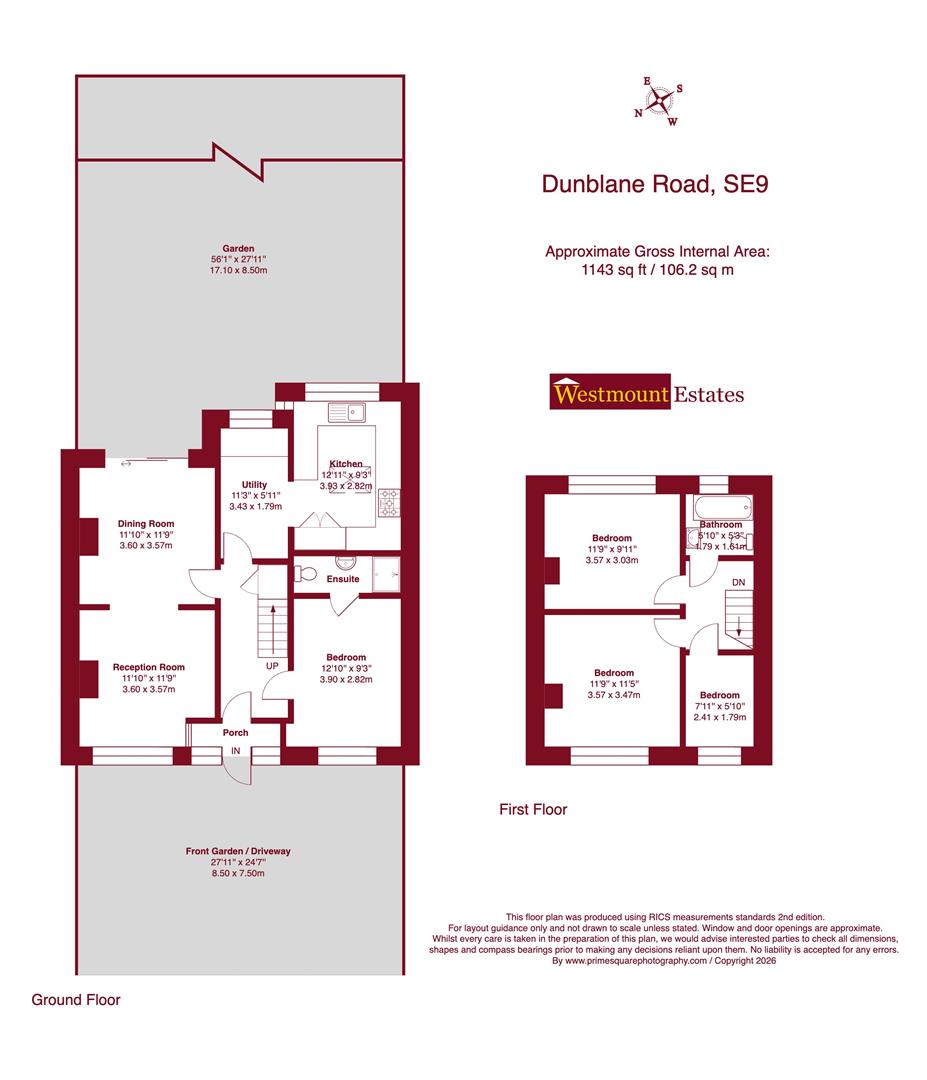 43, Dunblane Road, London floorplan