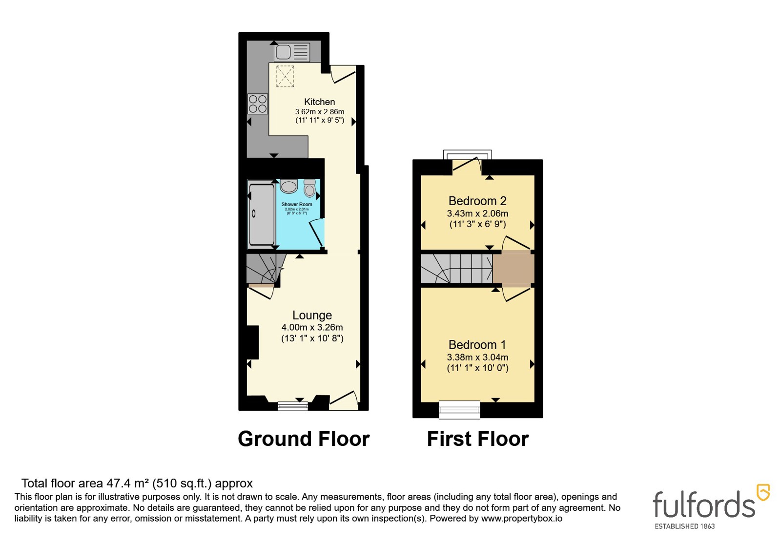 46, High Street, Devon floorplan