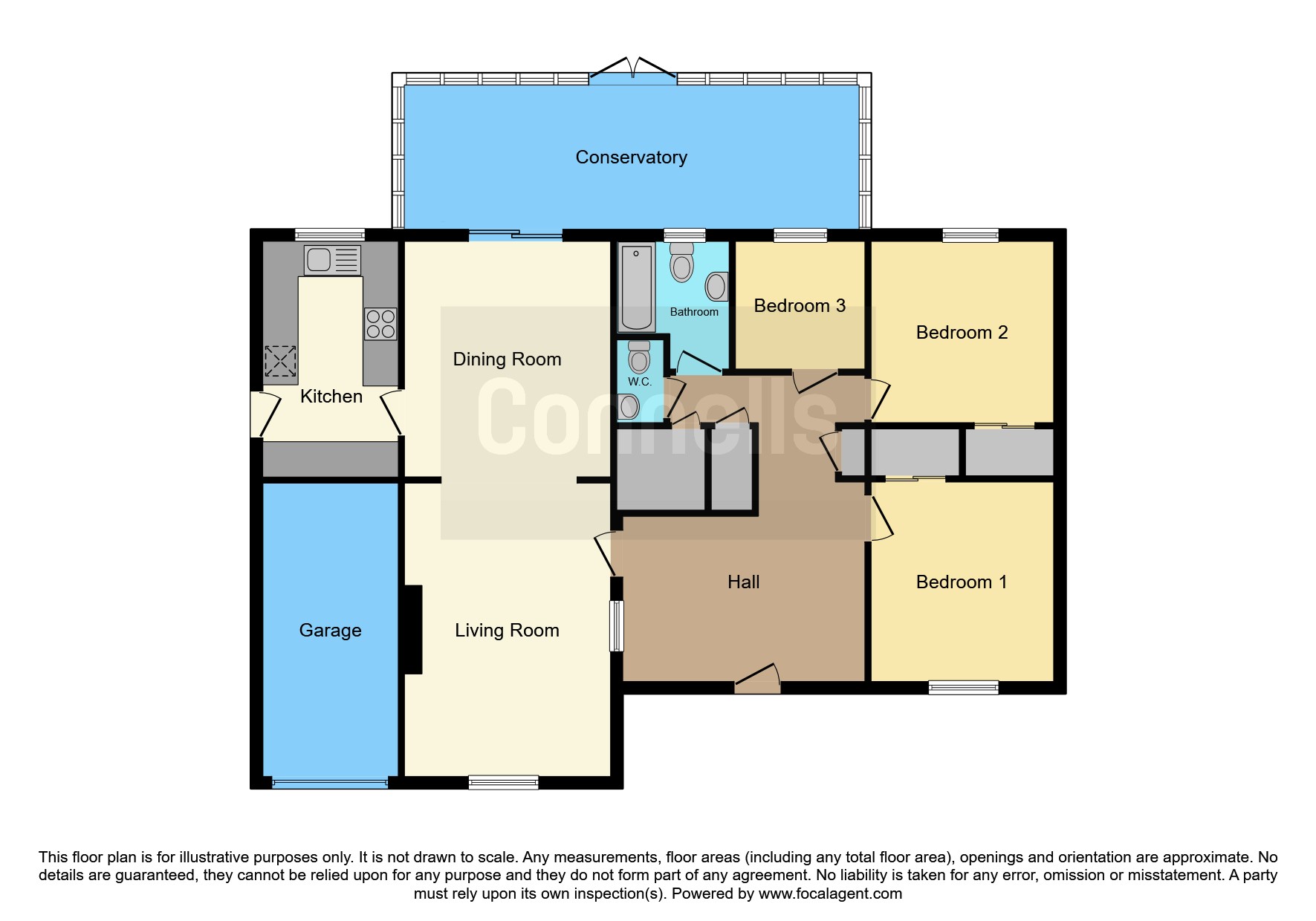 23, Raven Drive, Worcester floorplan