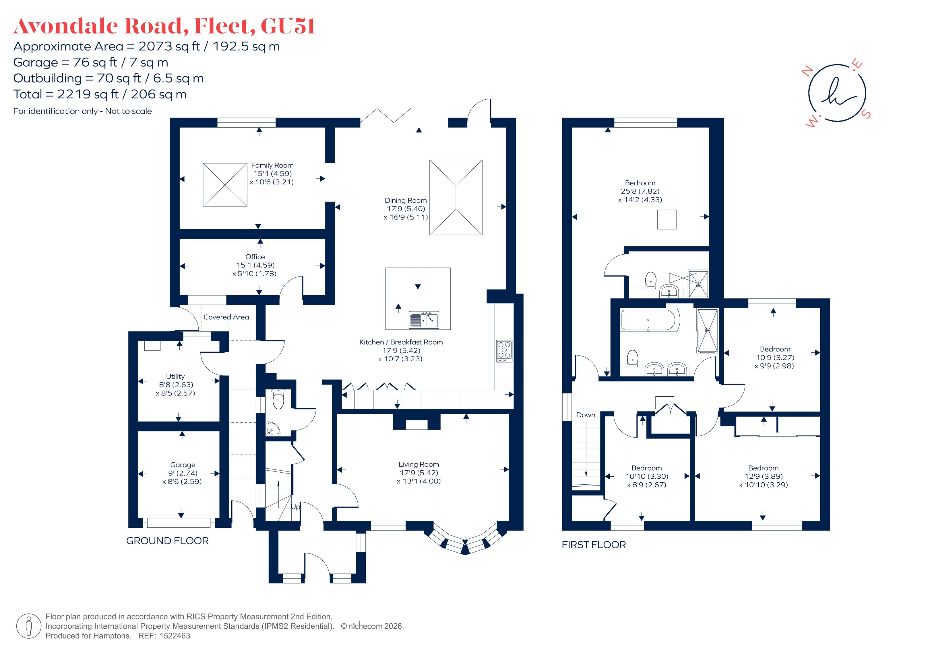 31A, Avondale Road, Fleet floorplan